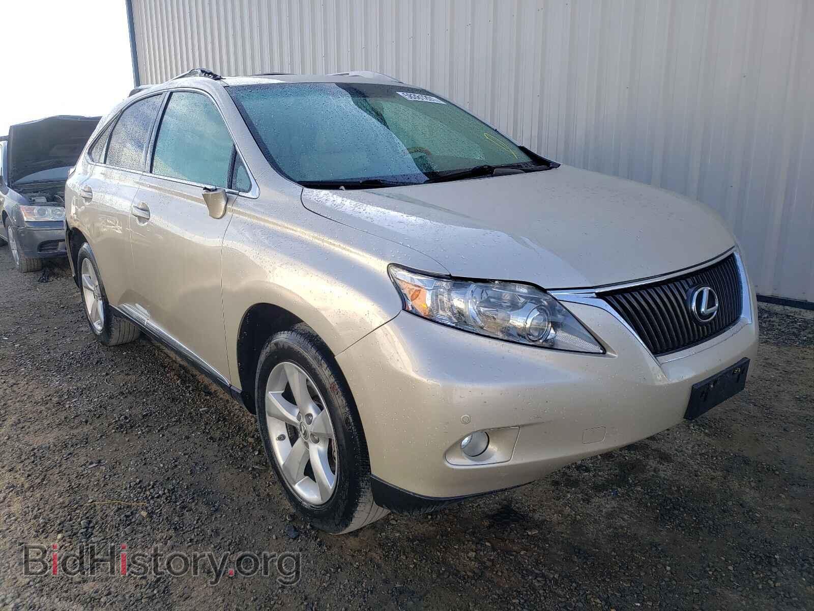 Photo 2T2BK1BA2CC141737 - LEXUS RX350 2012