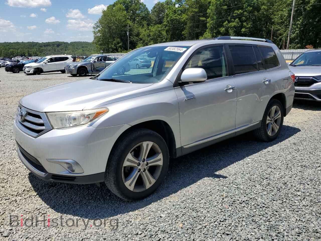 Photo 5TDDK3EHXCS117906 - TOYOTA HIGHLANDER 2012