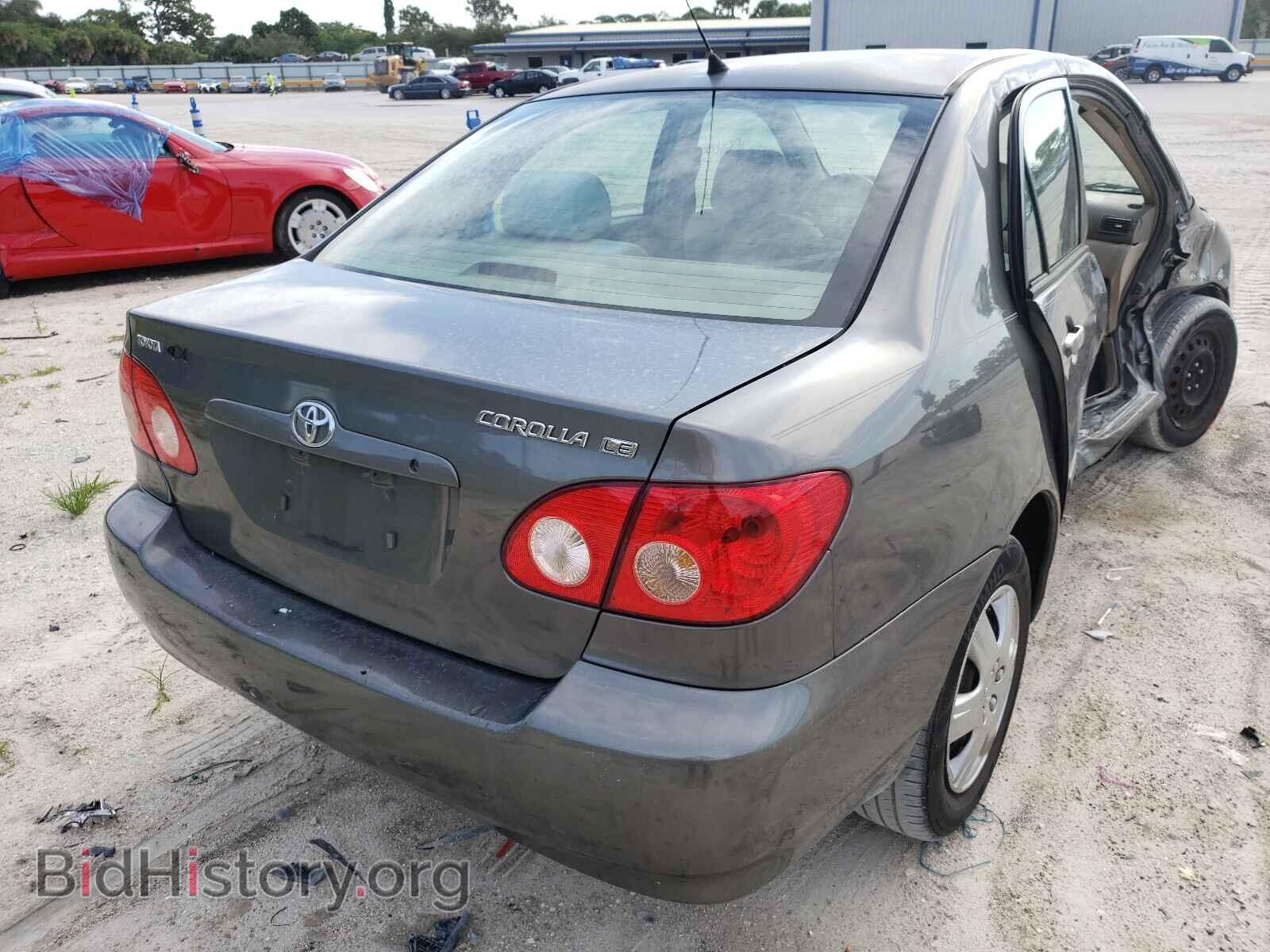 2007 TOYOTA COROLLA - VIN: 2T1BR32E47C744743 - Фото 4