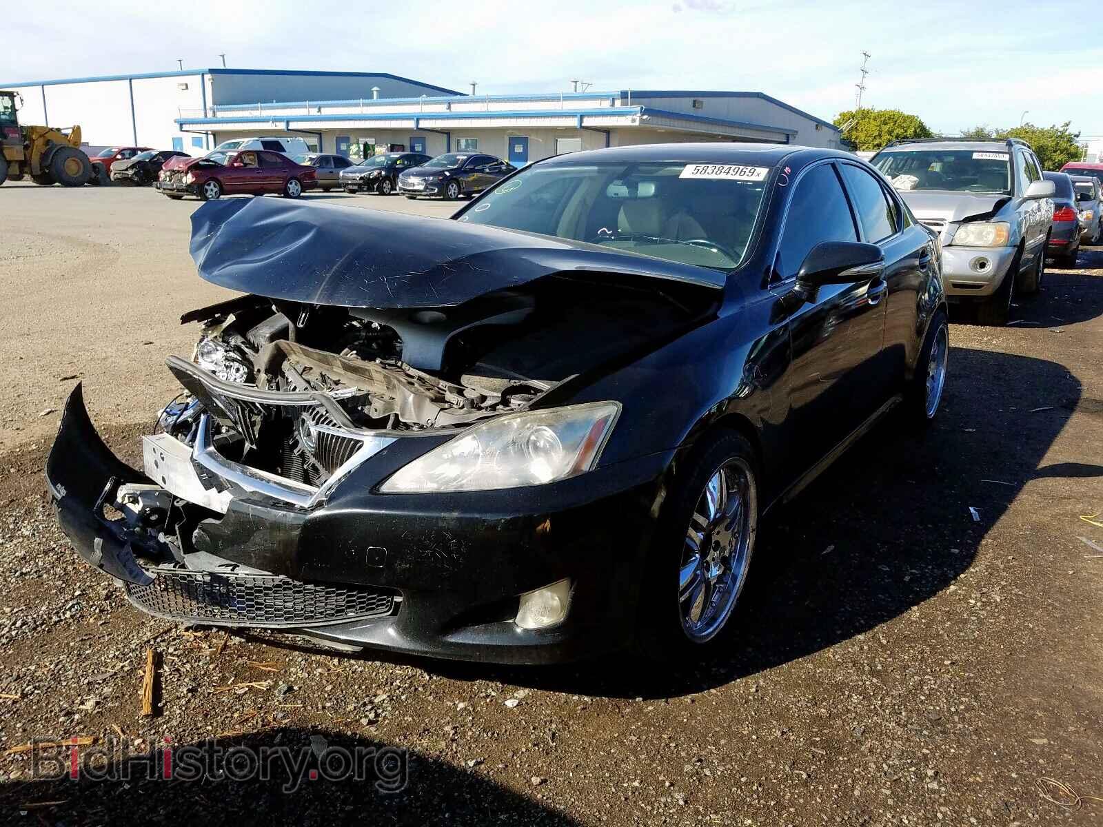 2009 LEXUS IS - VIN: JTHBE262692017349 - Фото 2