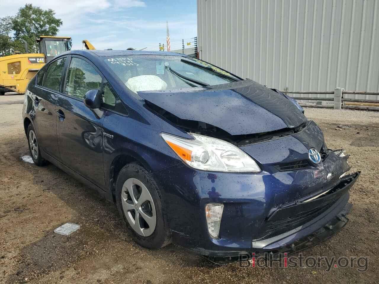 Фотография JTDKN3DU0D0338593 - TOYOTA PRIUS 2013