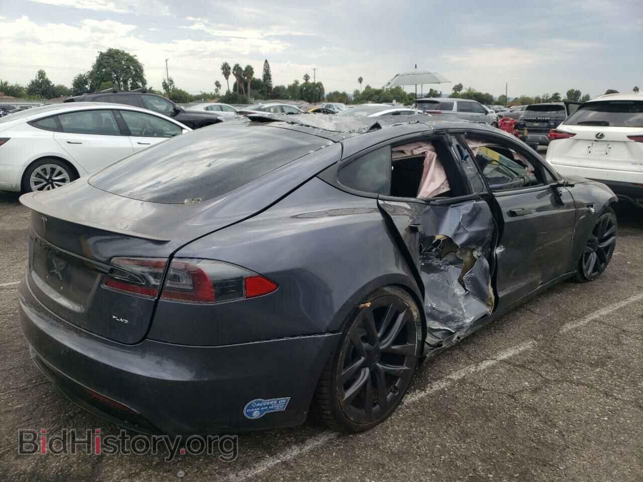 2021 TESLA MODEL S - VIN: 5YJSA1E69MF431372 - Photo 4