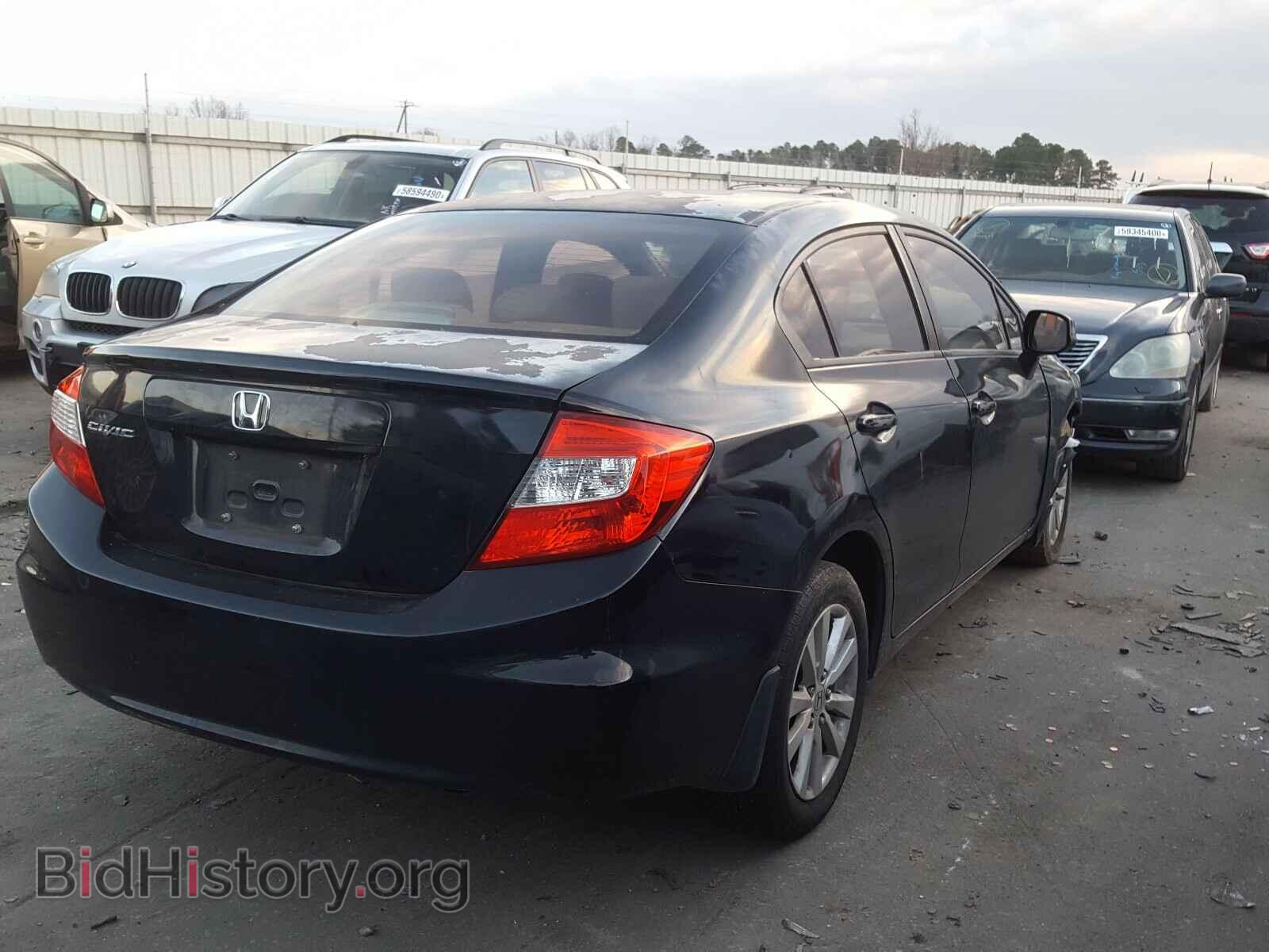 2012 HONDA CIVIC - VIN: 2HGFB2F87CH500302 - Фото 4