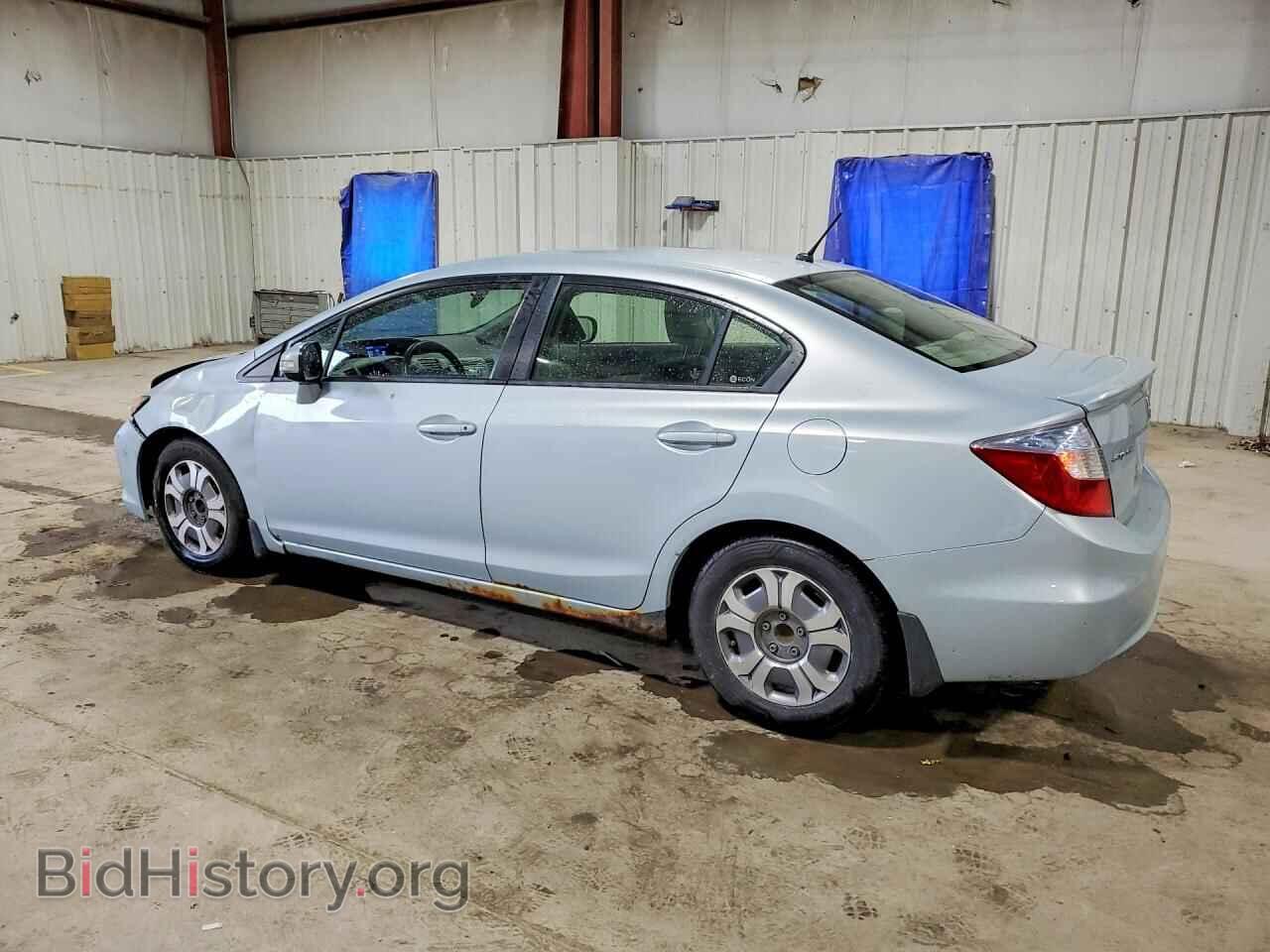 2012 HONDA CIVIC - VIN: JHMFB4F24CS009635 - Photo 2