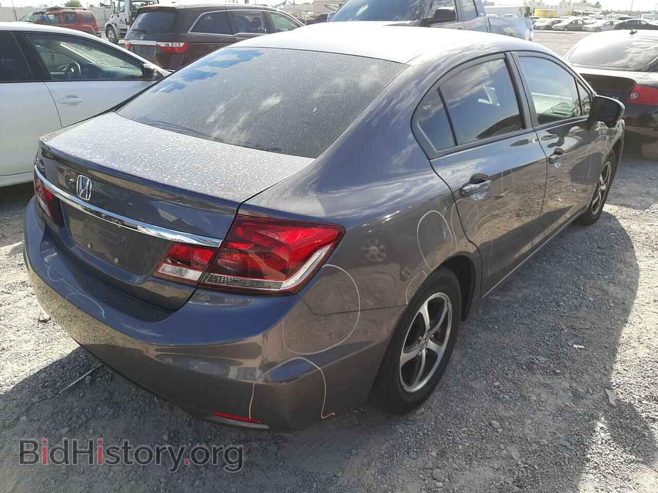 2015 HONDA CIVIC - VIN: 19XFB2F79FE011521 - Фото 4