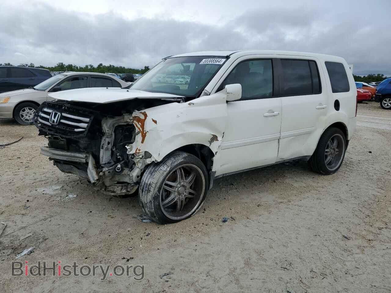 Photo 5FNYF4H54CB021304 - HONDA PILOT 2012