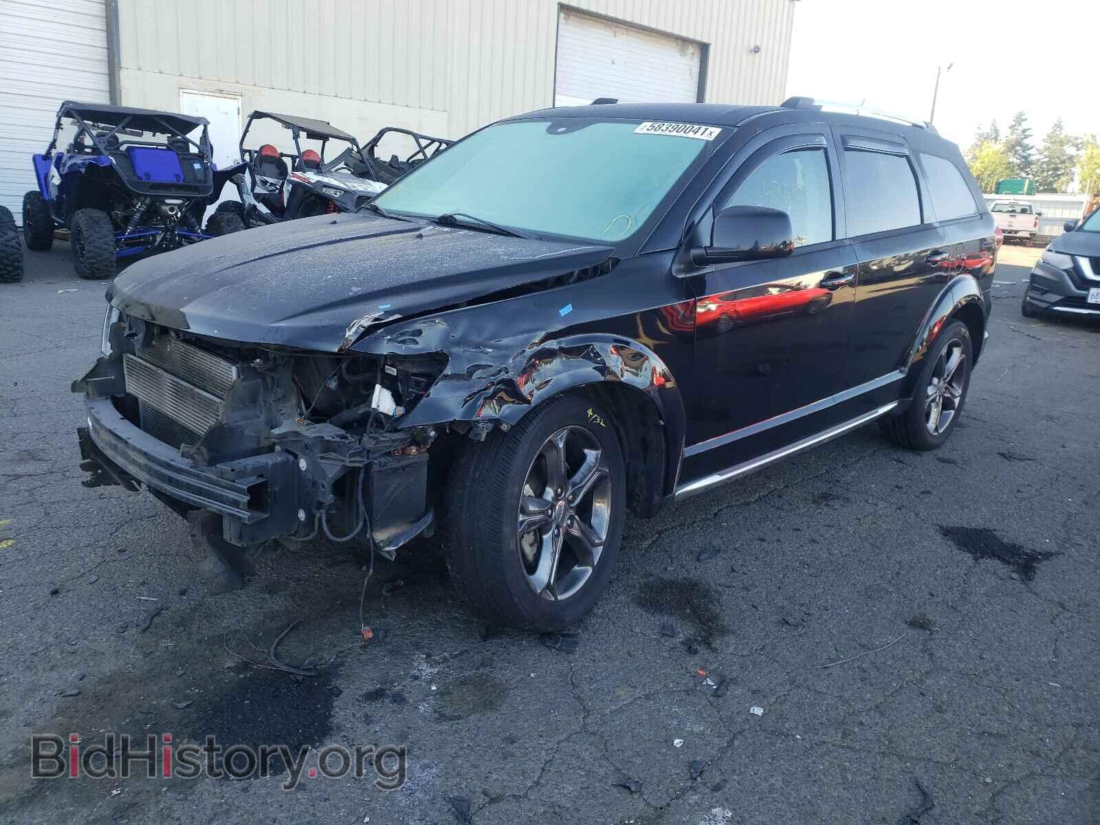 2015 DODGE JOURNEY - VIN: 3C4PDCGGXFT645581 - Фото 2