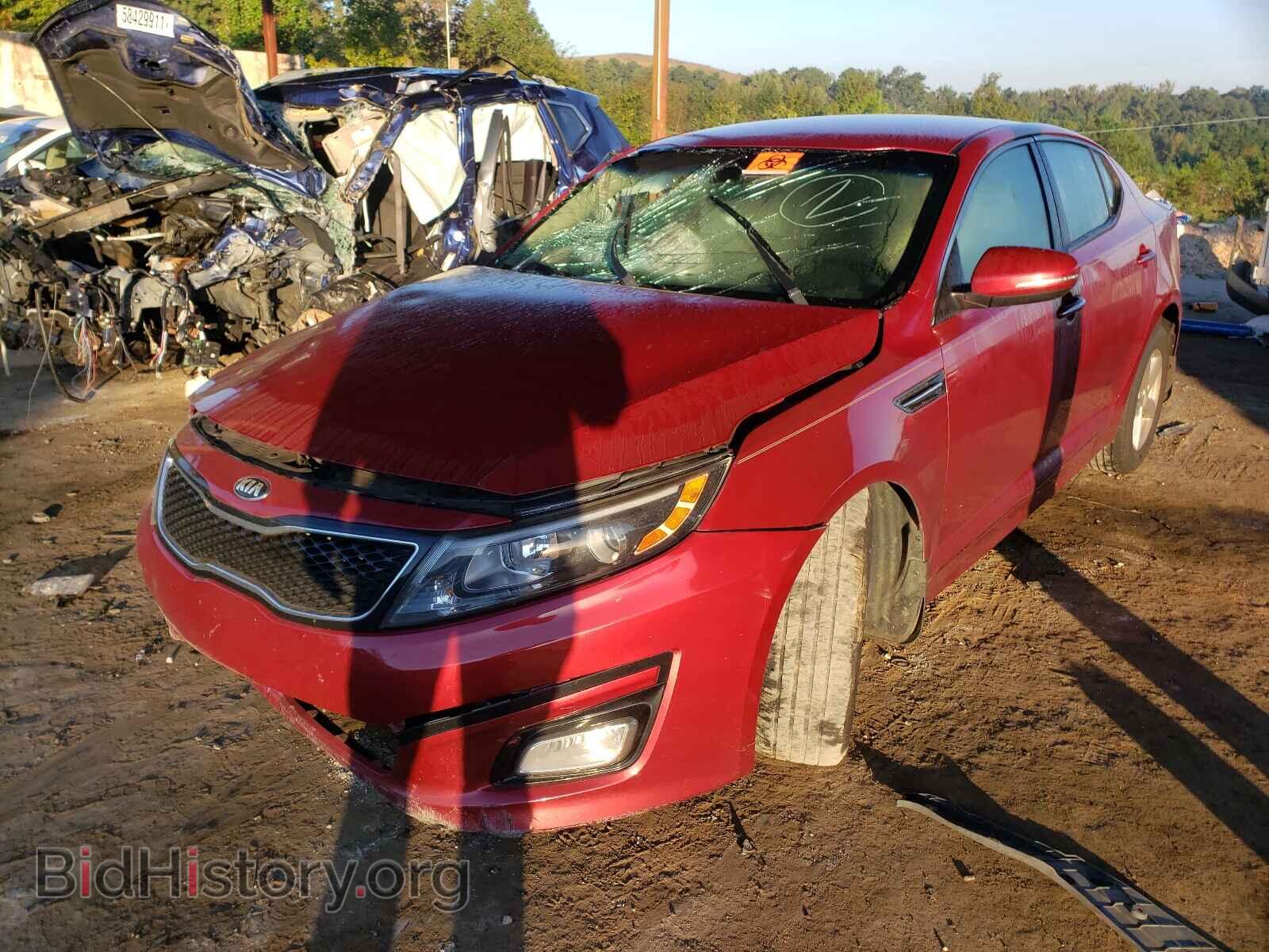 2015 KIA OPTIMA - VIN: 5XXGM4A78FG454476 - Фото 2