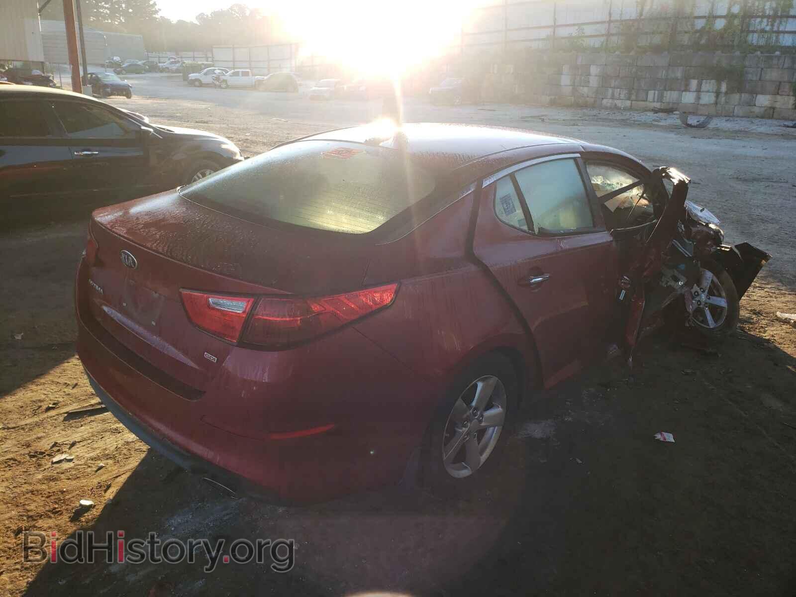 2015 KIA OPTIMA - VIN: 5XXGM4A78FG454476 - Фото 4