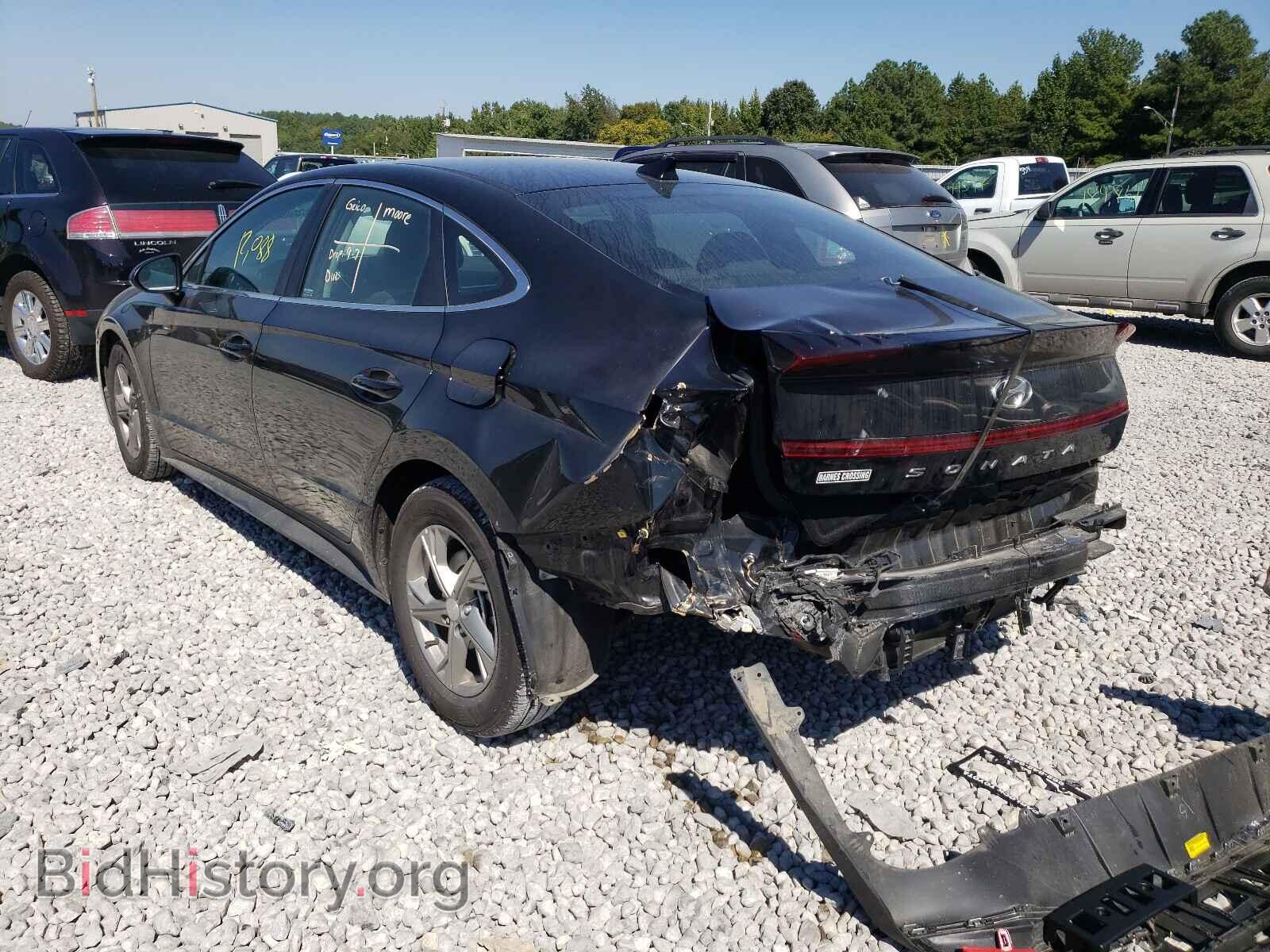 2021 HYUNDAI SONATA - VIN: 5NPEG4JA0MH124763 - Фото 3
