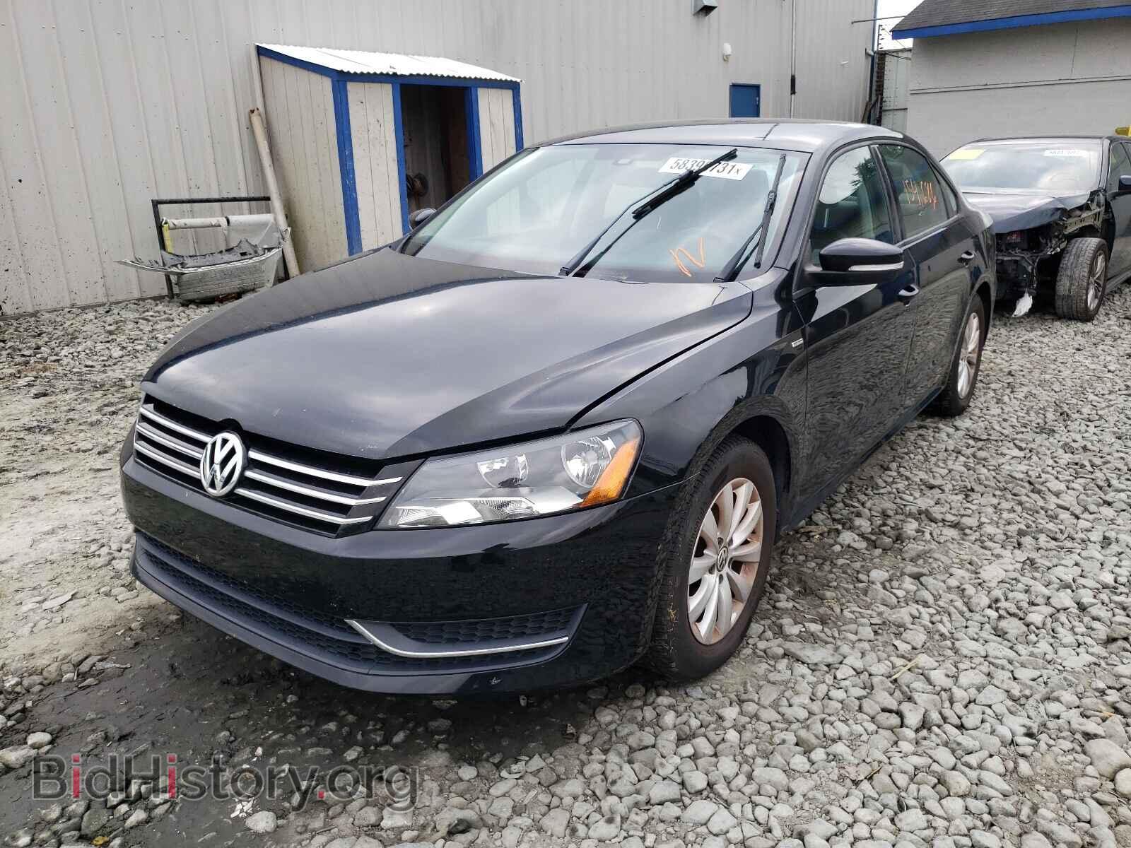 2014 VOLKSWAGEN PASSAT - VIN: 1VWAT7A39EC068507 - Фото 2