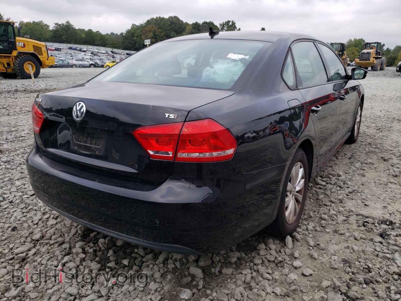 2014 VOLKSWAGEN PASSAT - VIN: 1VWAT7A39EC068507 - Фото 4