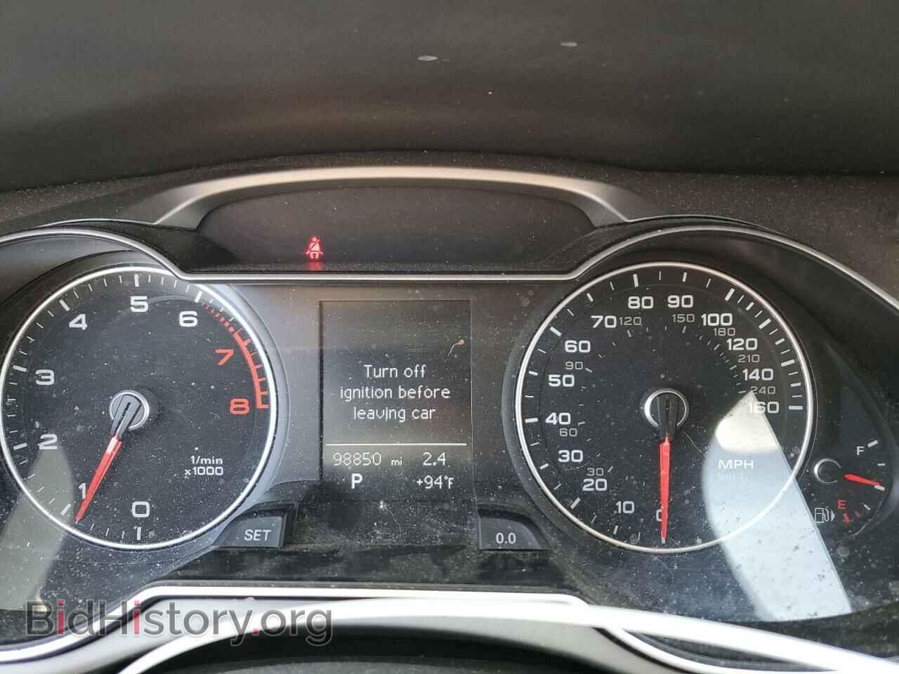 2013 AUDI A4 - VIN: WAUFFAFLXDA092098 - Фото 9