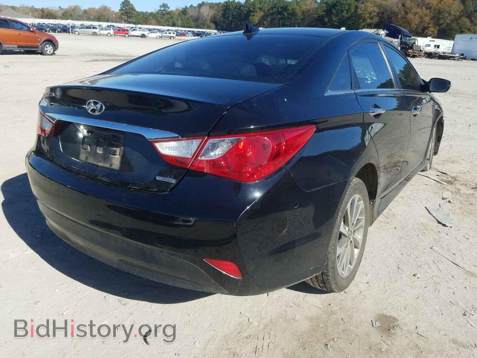 2014 HYUNDAI SONATA - VIN: 5NPEC4AC7EH847881 - Фото 4