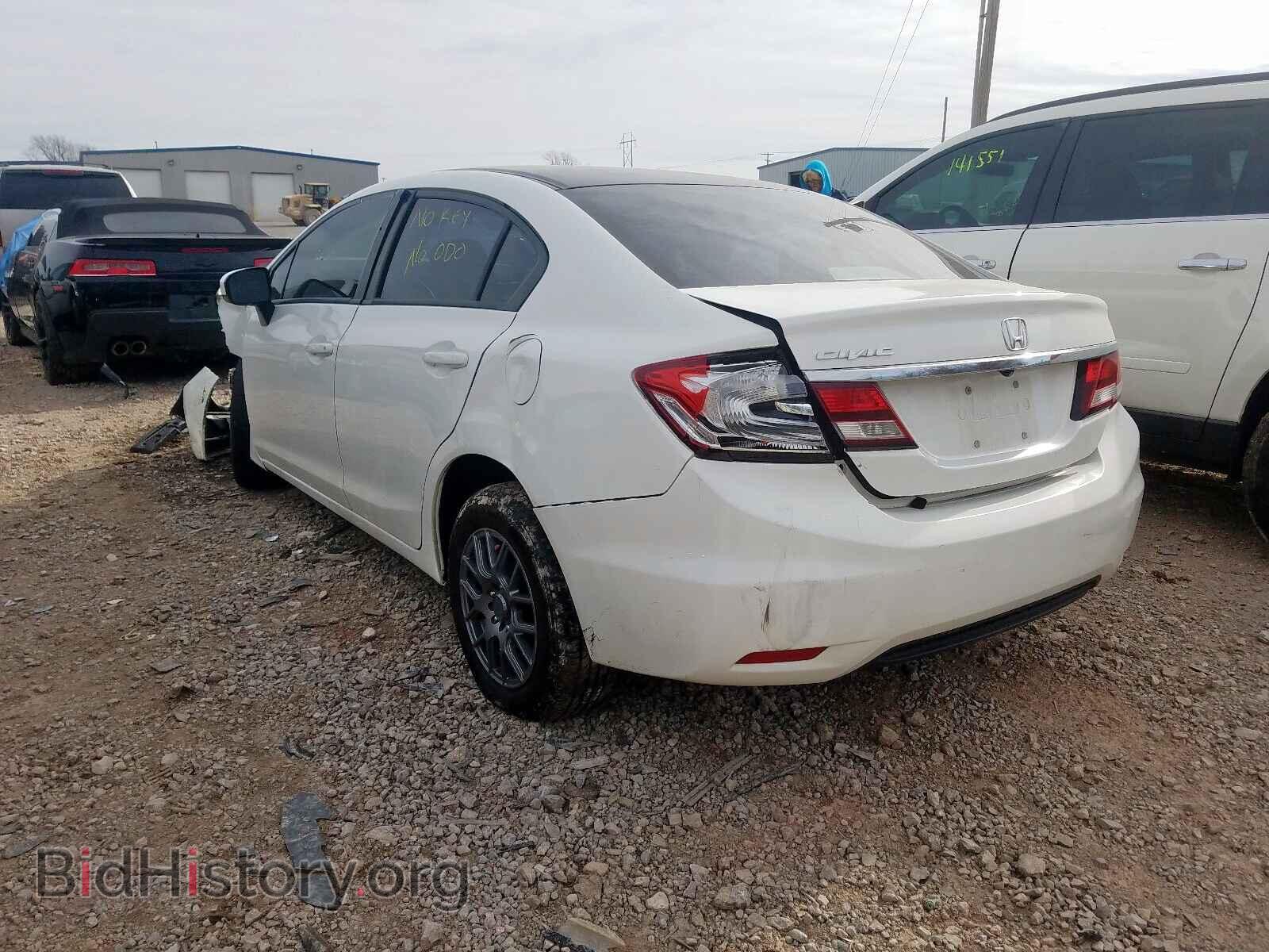 2014 HONDA CIVIC LX - VIN: 19XFB2F57EE011921 - Фото 3