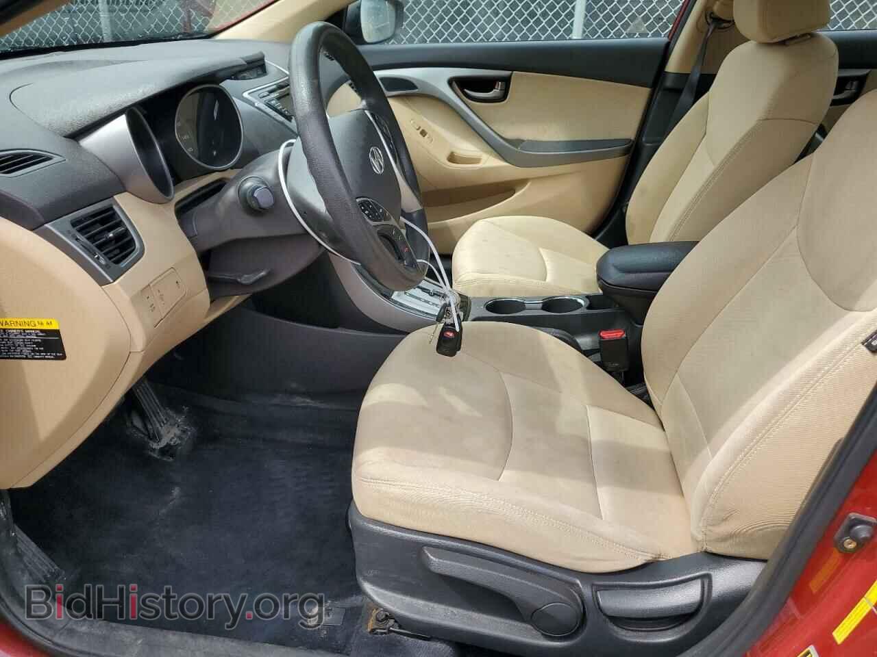 2012 HYUNDAI ELANTRA - VIN: KMHDH4AE2CU264809 - Фото 7