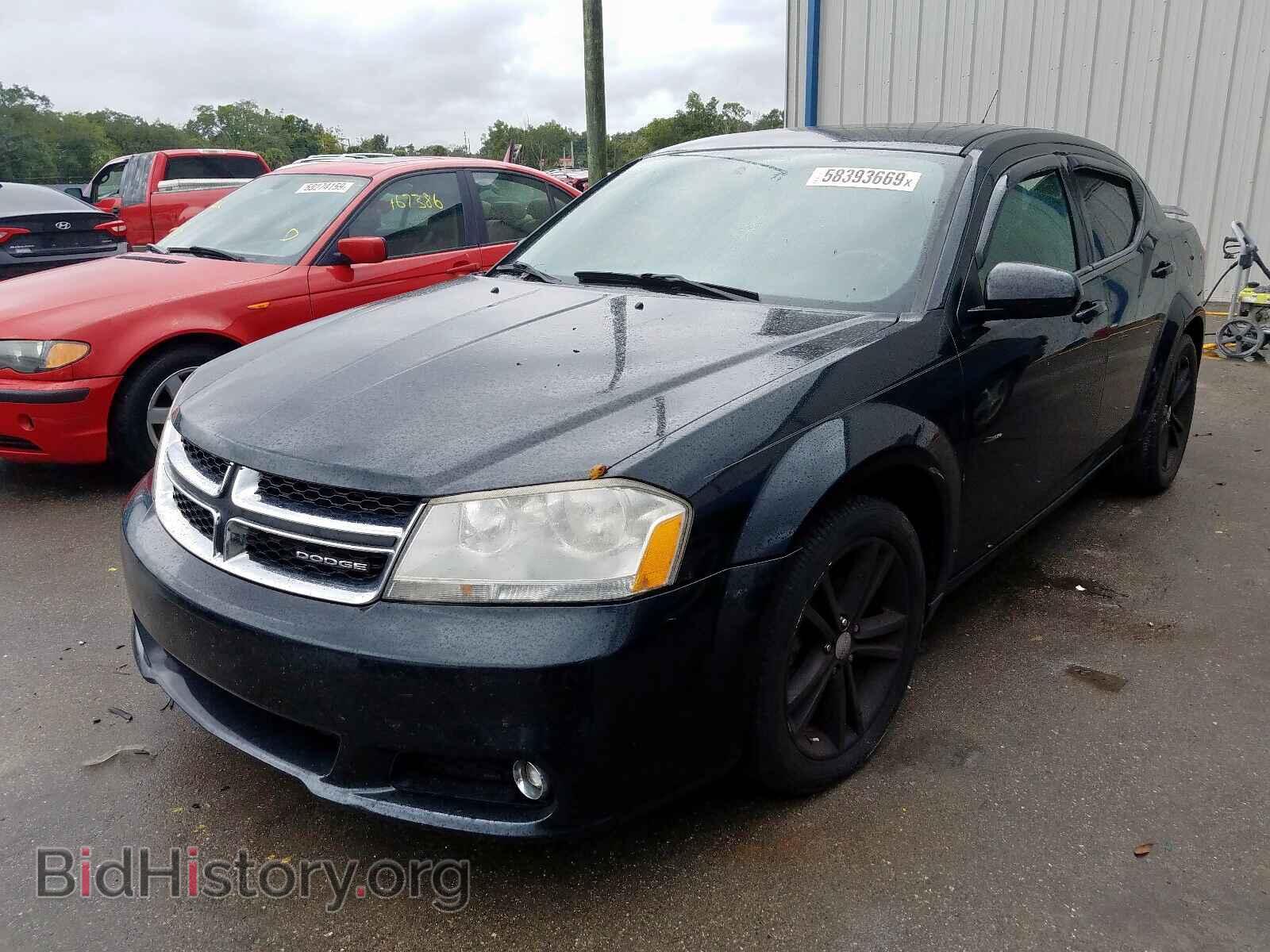 2011 DODGE AVENGER - VIN: 1B3BD1FG4BN507143 - Фото 2