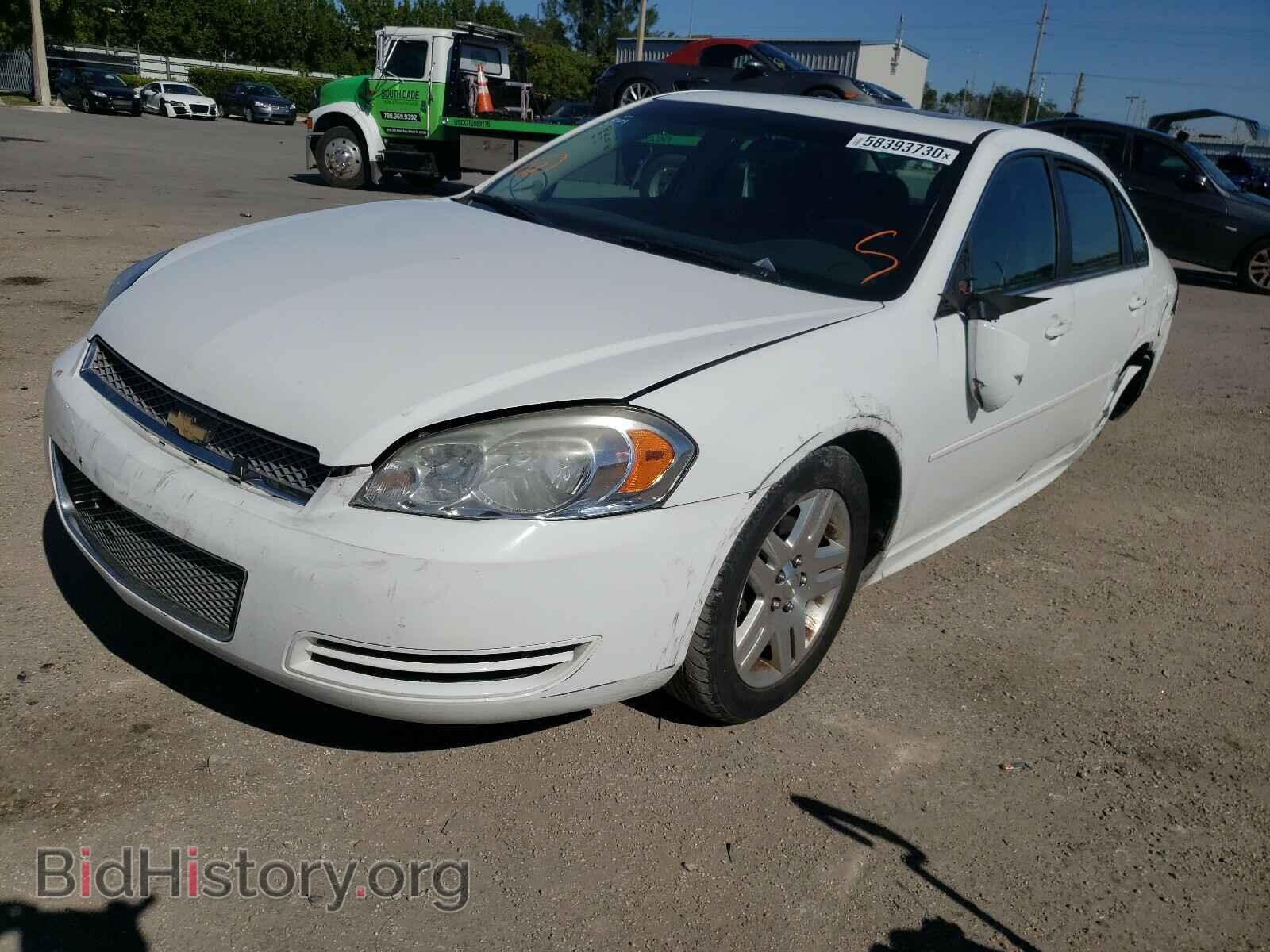 2014 CHEVROLET IMPALA - VIN: 2G1WB5E33E1138253 - Фото 2