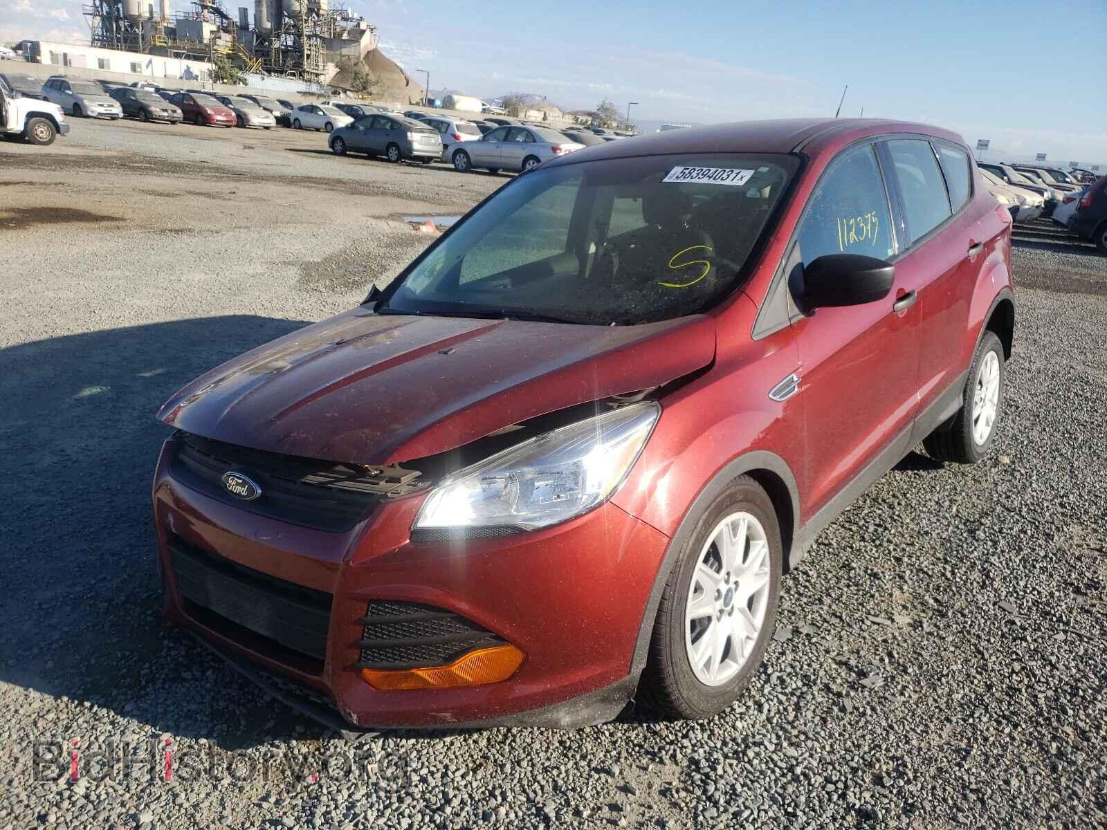 2016 FORD ESCAPE - VIN: 1FMCU0F74GUC59952 - Фото 2
