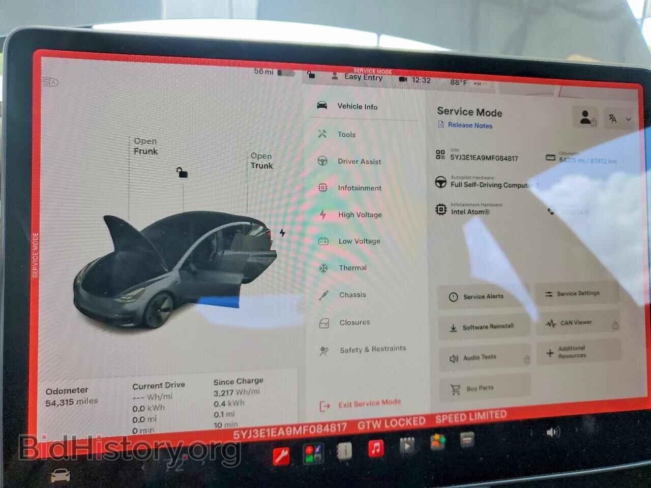 2021 TESLA MODEL 3 - VIN: 5YJ3E1EA9MF084817 - Фото 9