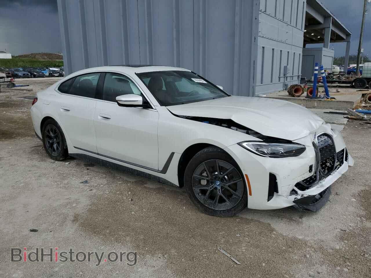 2023 BMW I4 EDRIVE - VIN: WBY43AW07PFP72894 - Фото 4