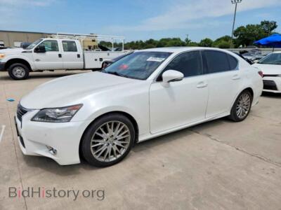 2014 Lexus GS350 350, white — VIN JTHBE1BL2E5039253, Copart