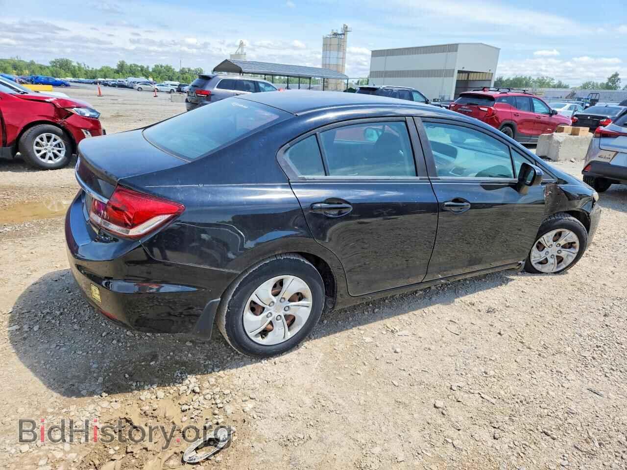2014 HONDA CIVIC - VIN: 19XFB2F55EE044447 - Фото 3