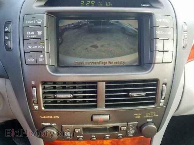 2006 LEXUS LS430 - VIN: JTHBN36F765029688 - Фото 9