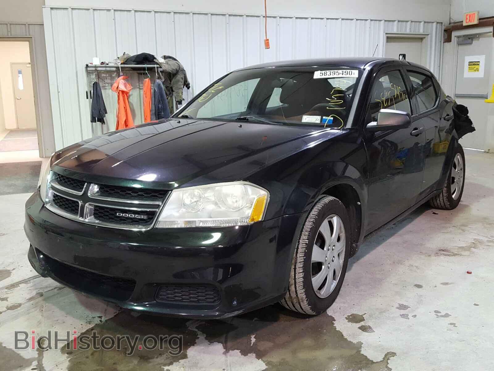 2011 DODGE AVENGER - VIN: 1B3BD4FB4BN525180 - Фото 2