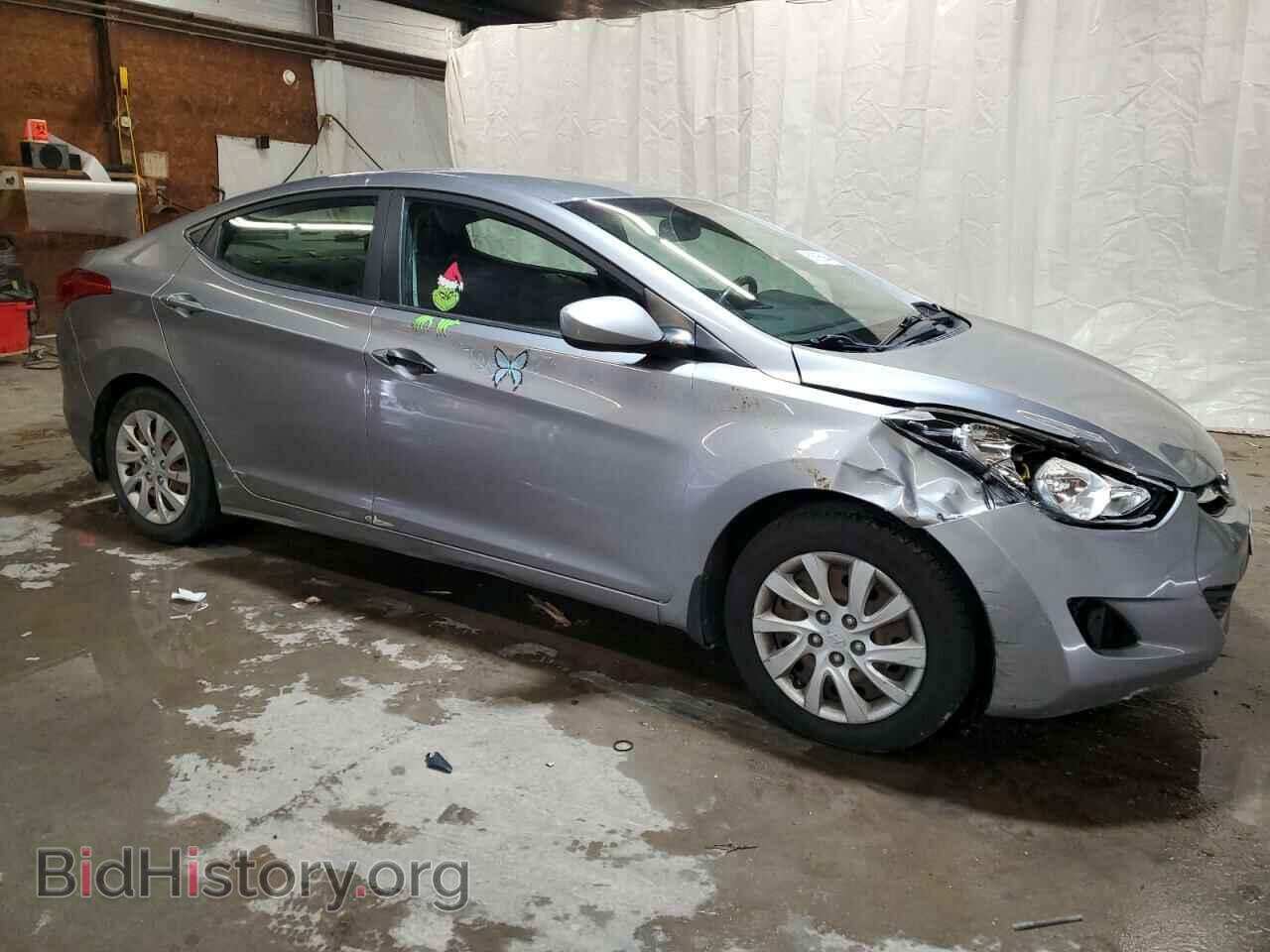 2012 HYUNDAI ELANTRA - VIN: KMHDH4AE8CU447356 - Фото 4