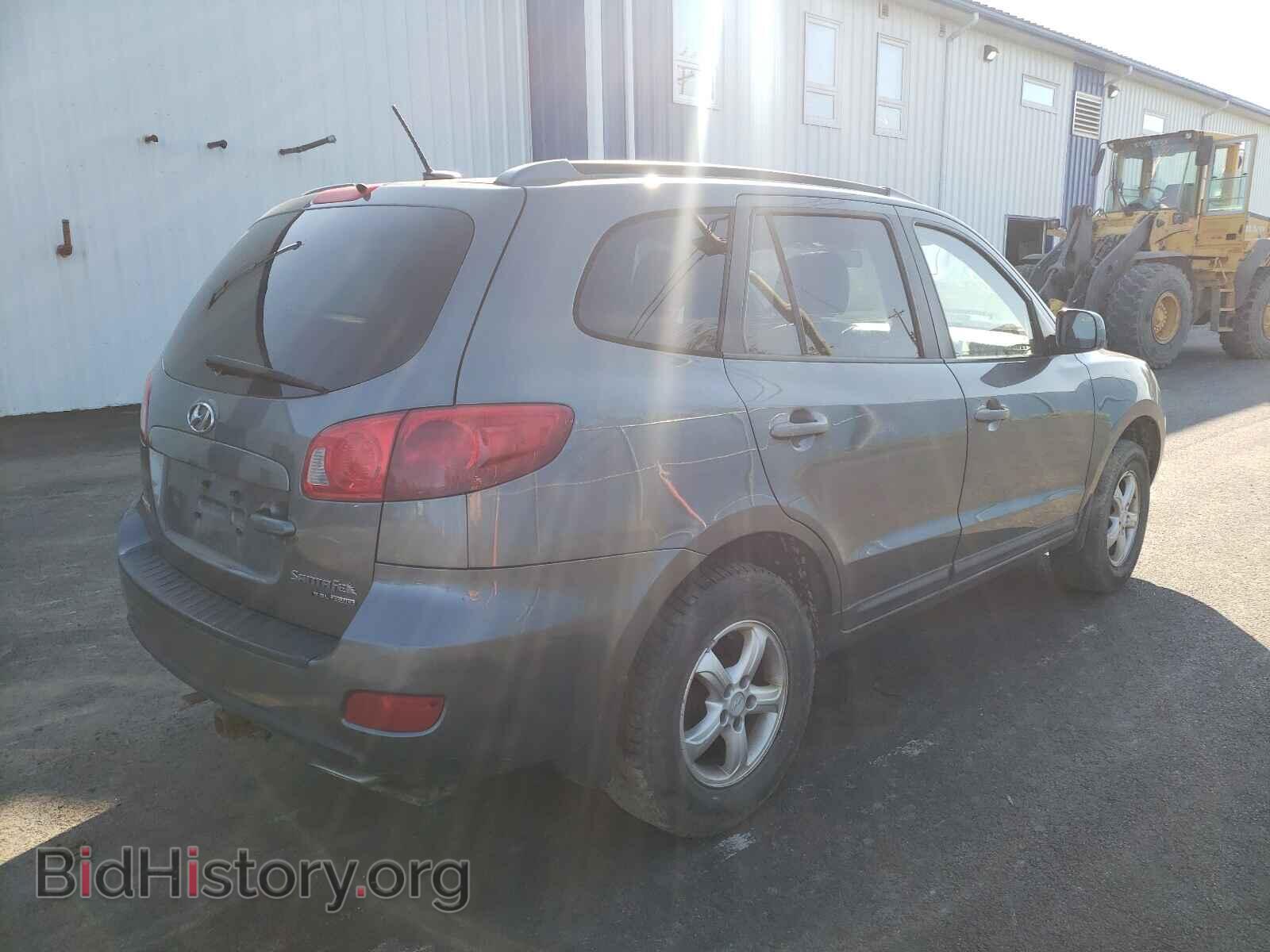 2009 HYUNDAI SANTA FE - VIN: 5NMSG73E59H289345 - Фото 4