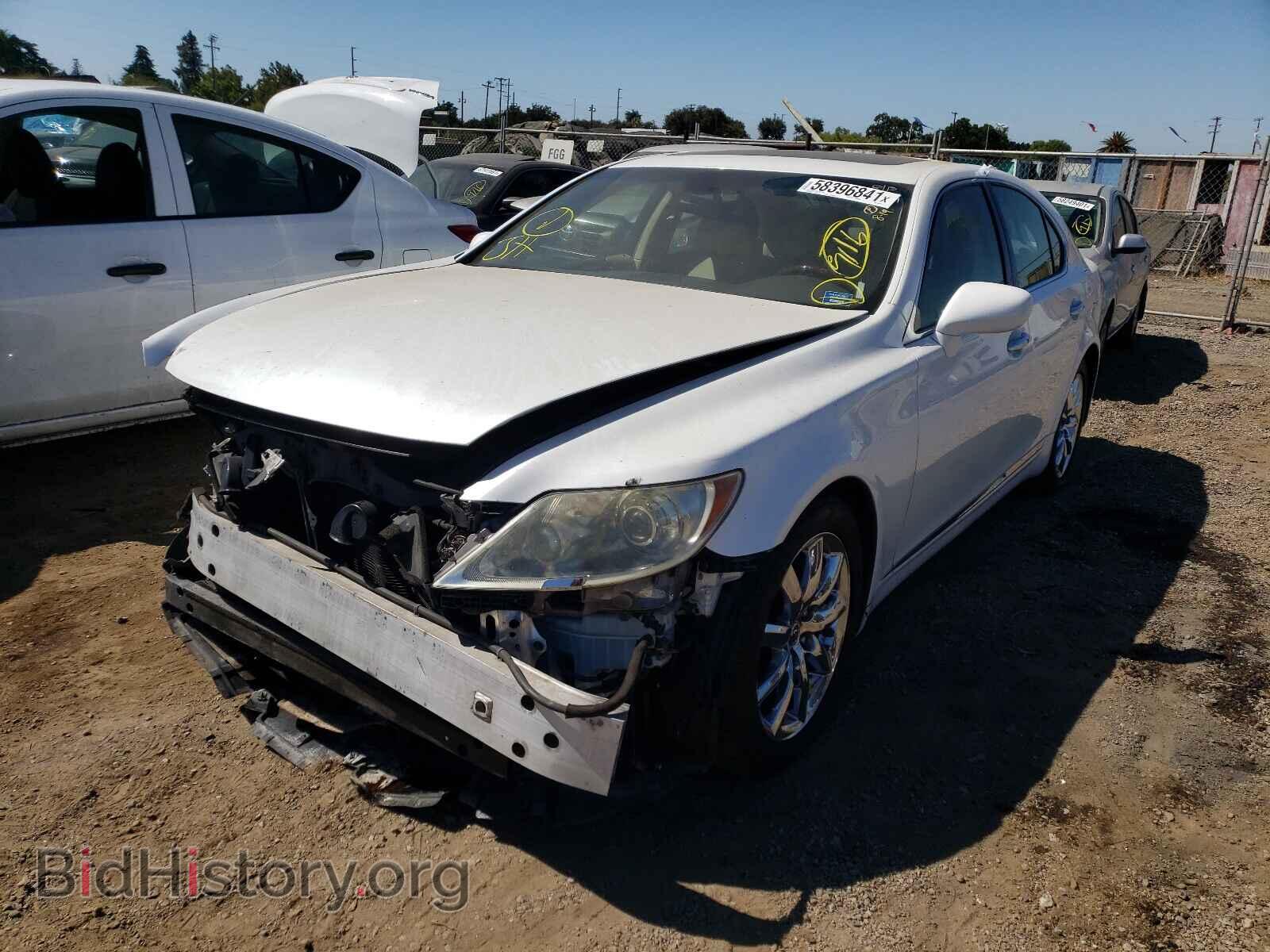 2008 LEXUS LS460 - VIN: JTHBL46F985063887 - Фото 2