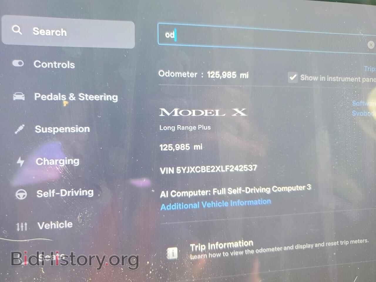 2020 TESLA MODEL X - VIN: 5YJXCBE2XLF242537 - Photo 9