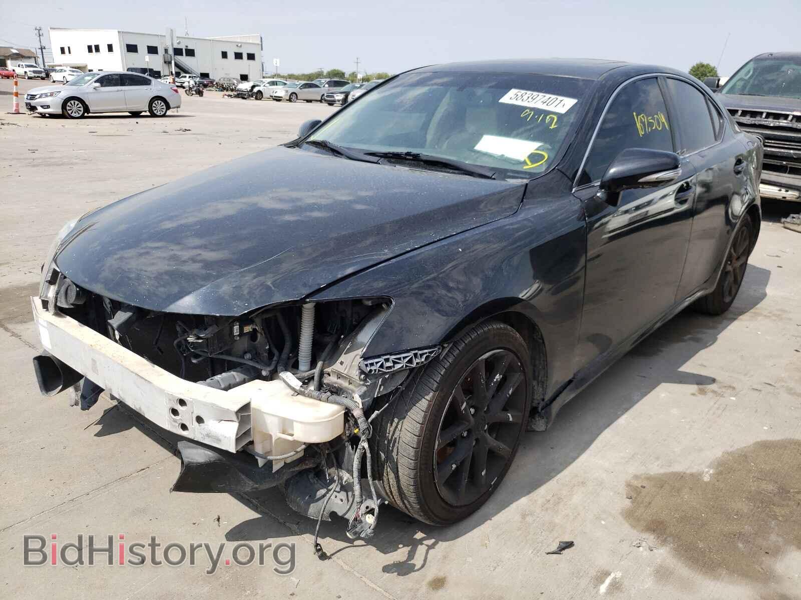 2011 LEXUS IS - VIN: JTHBF5C24B5153017 - Фото 2