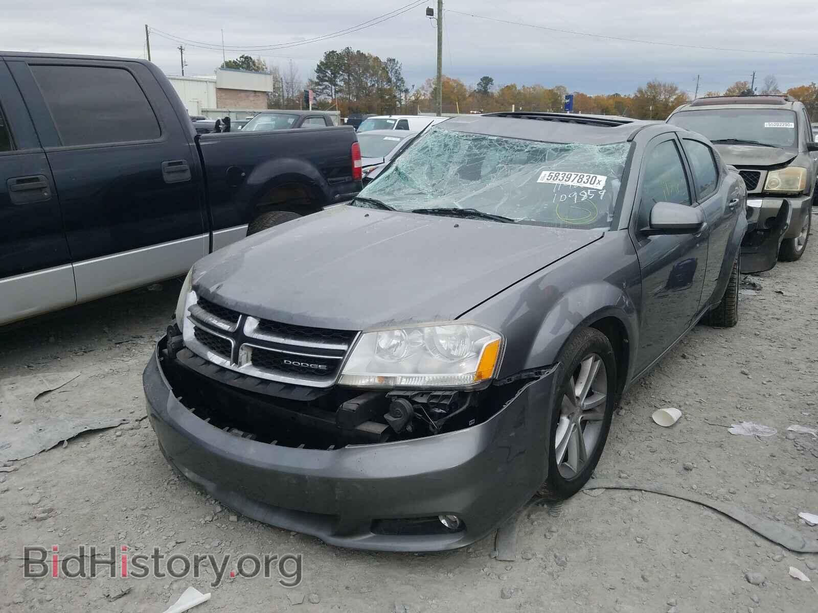 2012 DODGE AVENGER - VIN: 1C3CDZEG4CN142262 - Photo 2