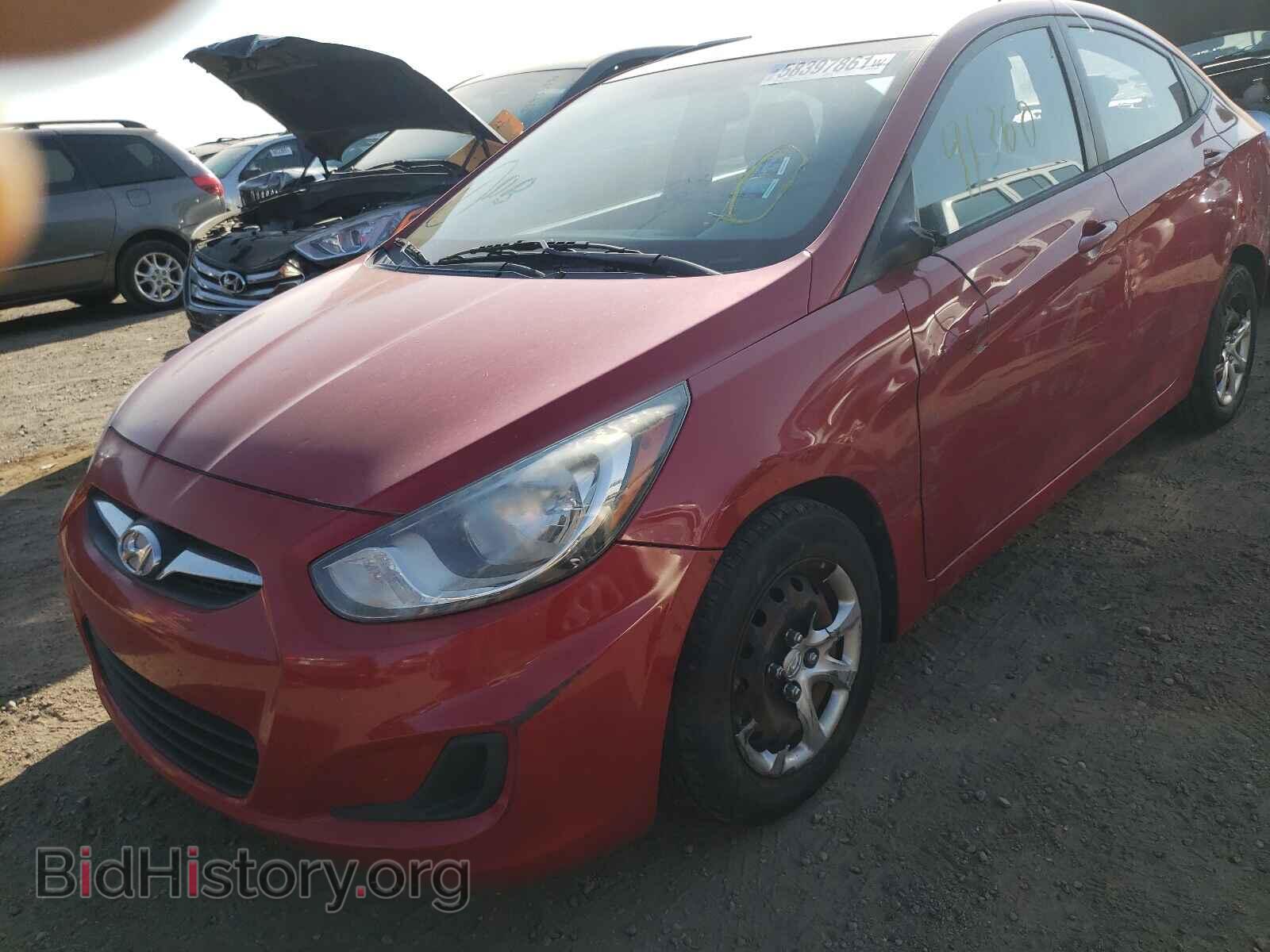 2014 HYUNDAI ACCENT - VIN: KMHCT4AE2EU613528 - Фото 2