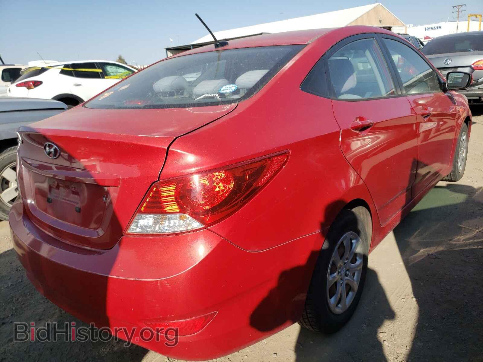 2014 HYUNDAI ACCENT - VIN: KMHCT4AE2EU613528 - Фото 4