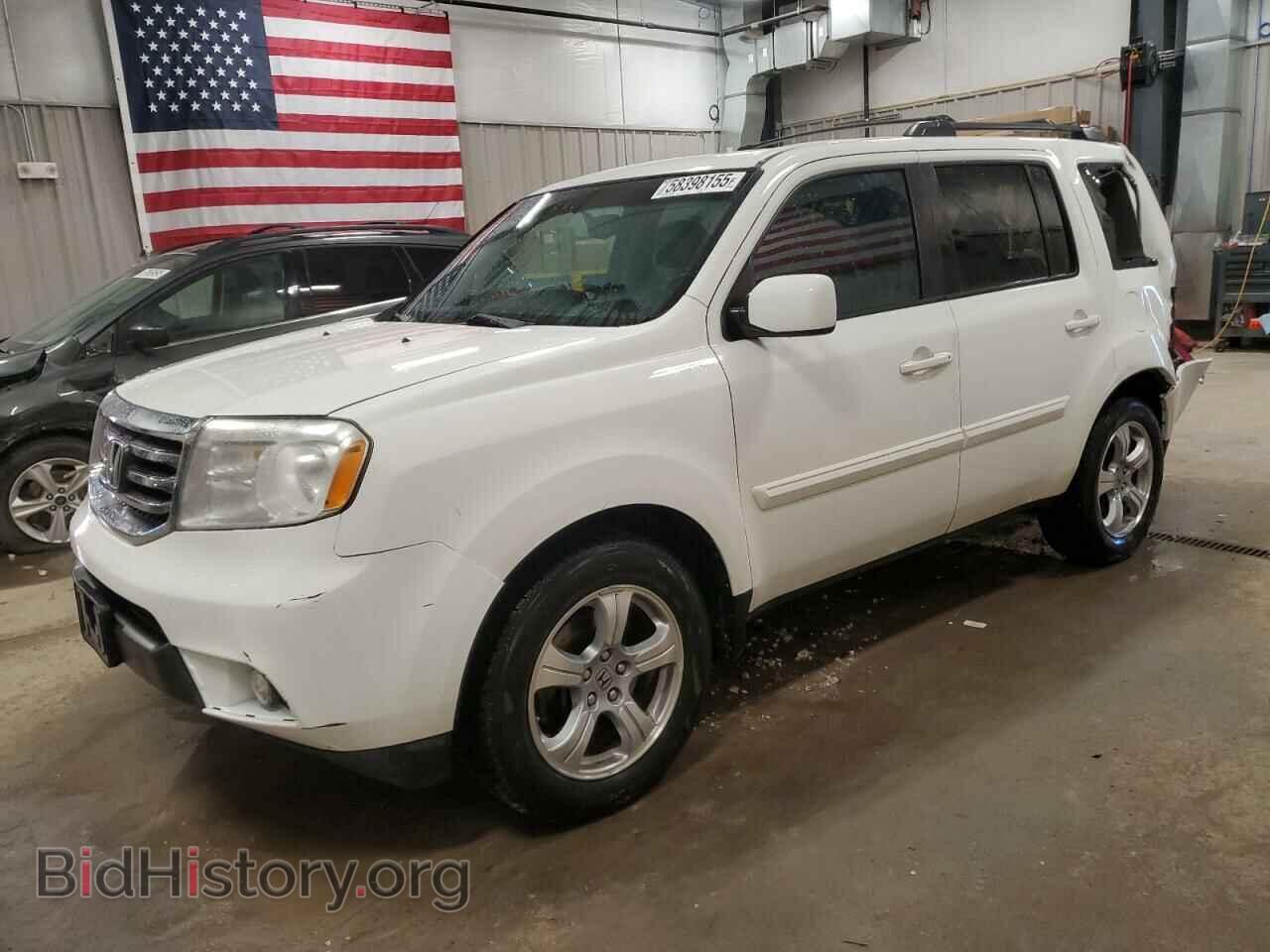 Фотография 5FNYF4H65DB053804 - HONDA PILOT 2013