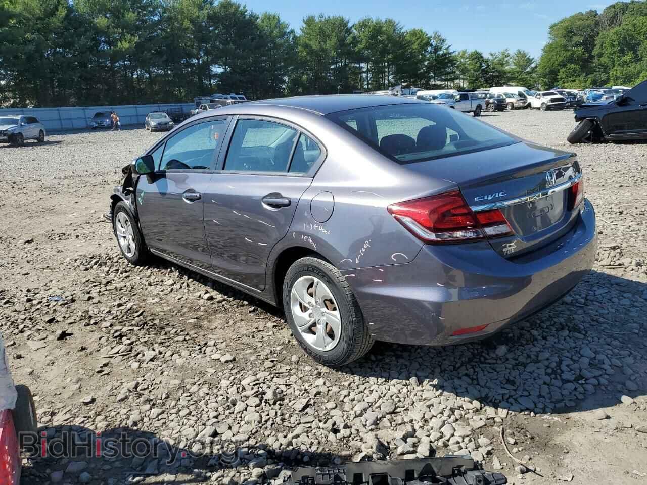 2014 HONDA CIVIC - VIN: 2HGFB2F57EH550724 - Фото 2