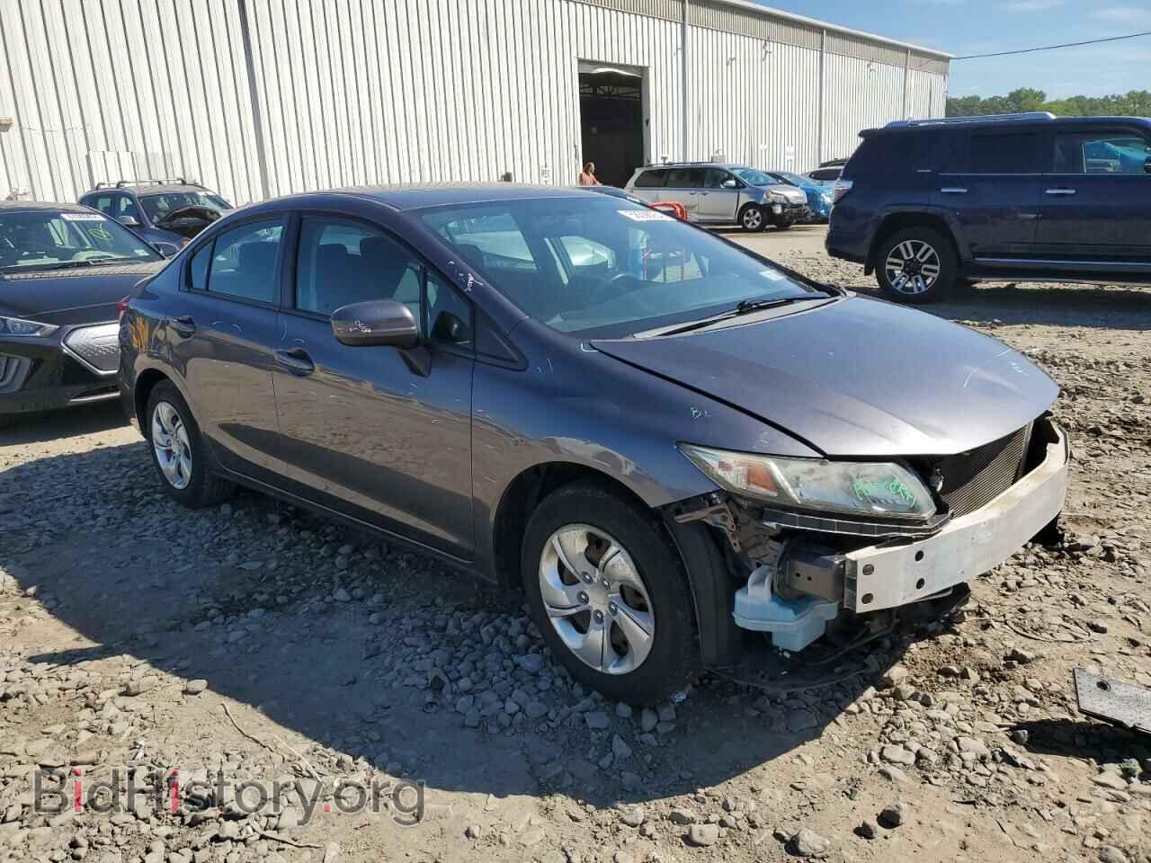 2014 HONDA CIVIC - VIN: 2HGFB2F57EH550724 - Фото 4