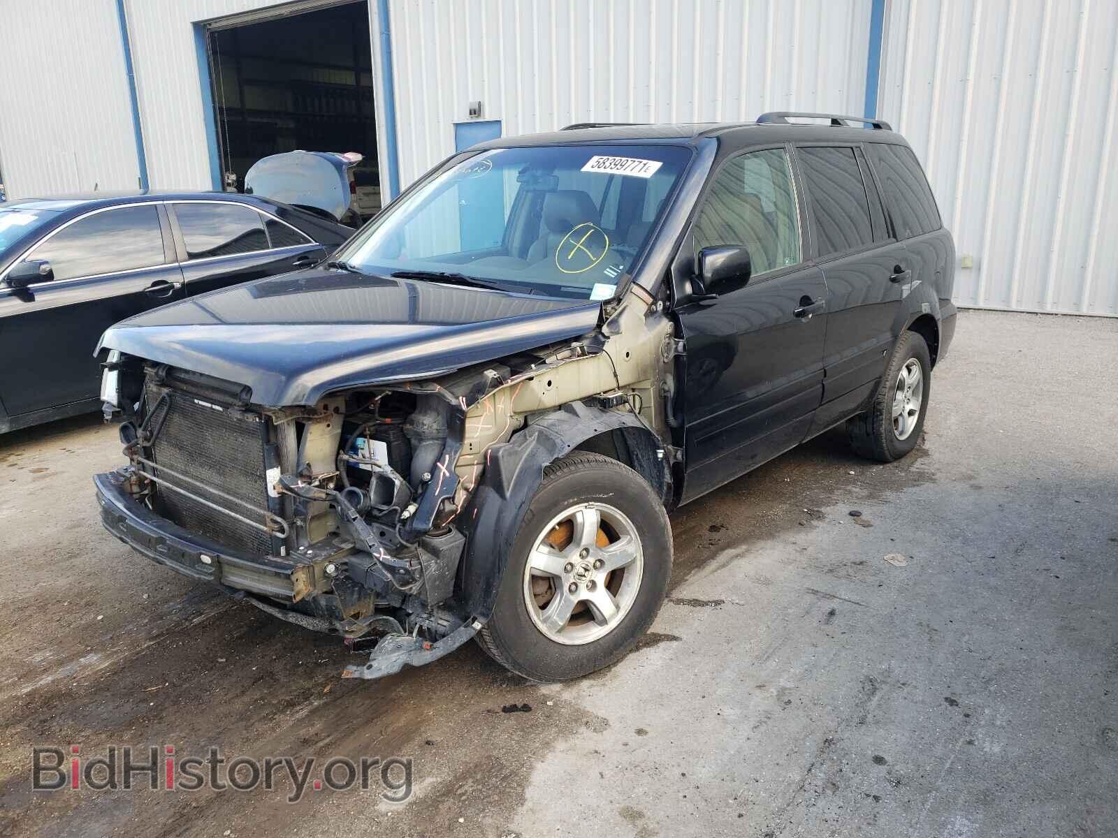 2006 HONDA PILOT - VIN: 5FNYF28556B033177 - Фото 2