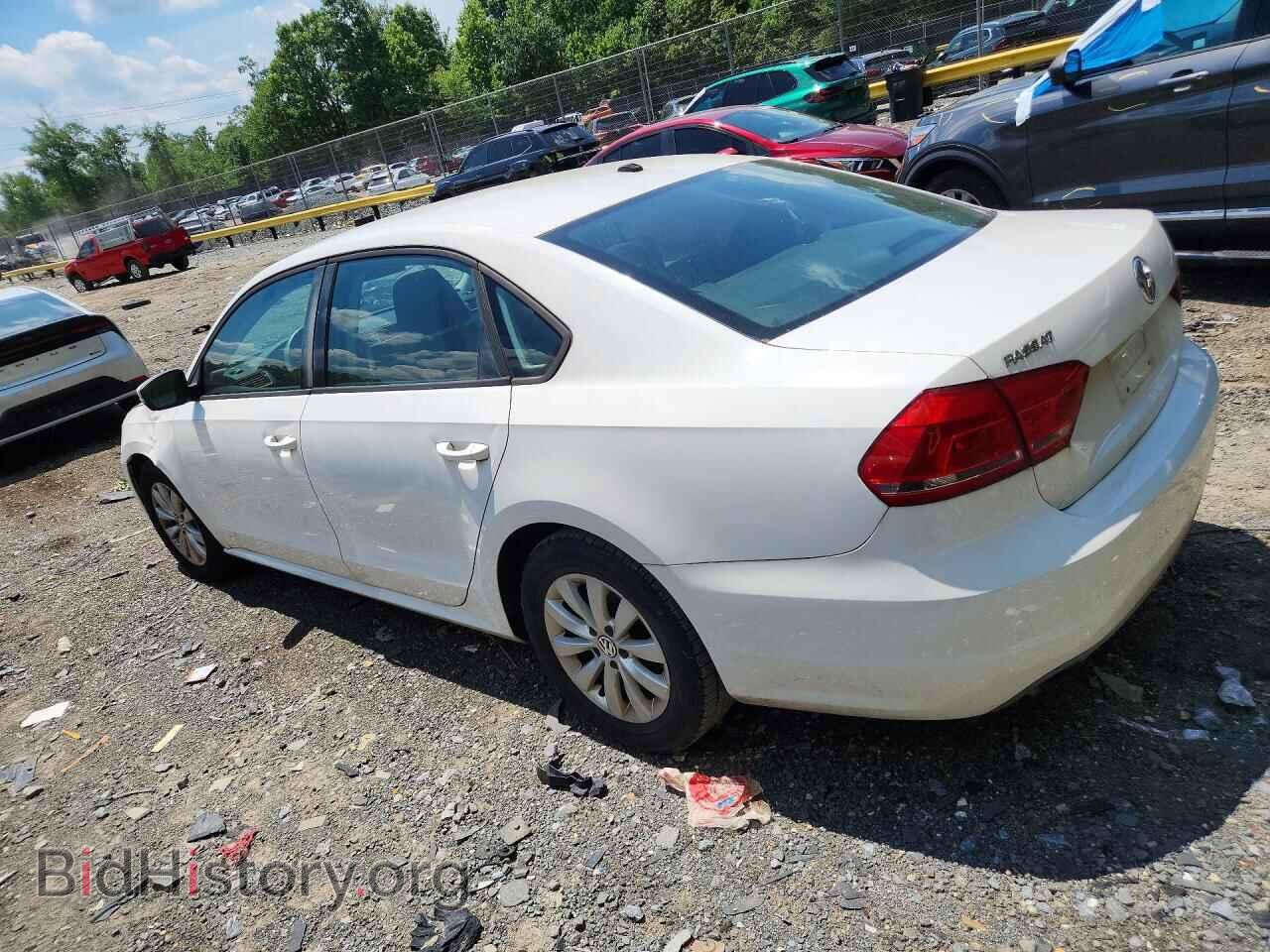 2013 VOLKSWAGEN PASSAT - VIN: 1VWAP7A31DC021166 - Фото 2