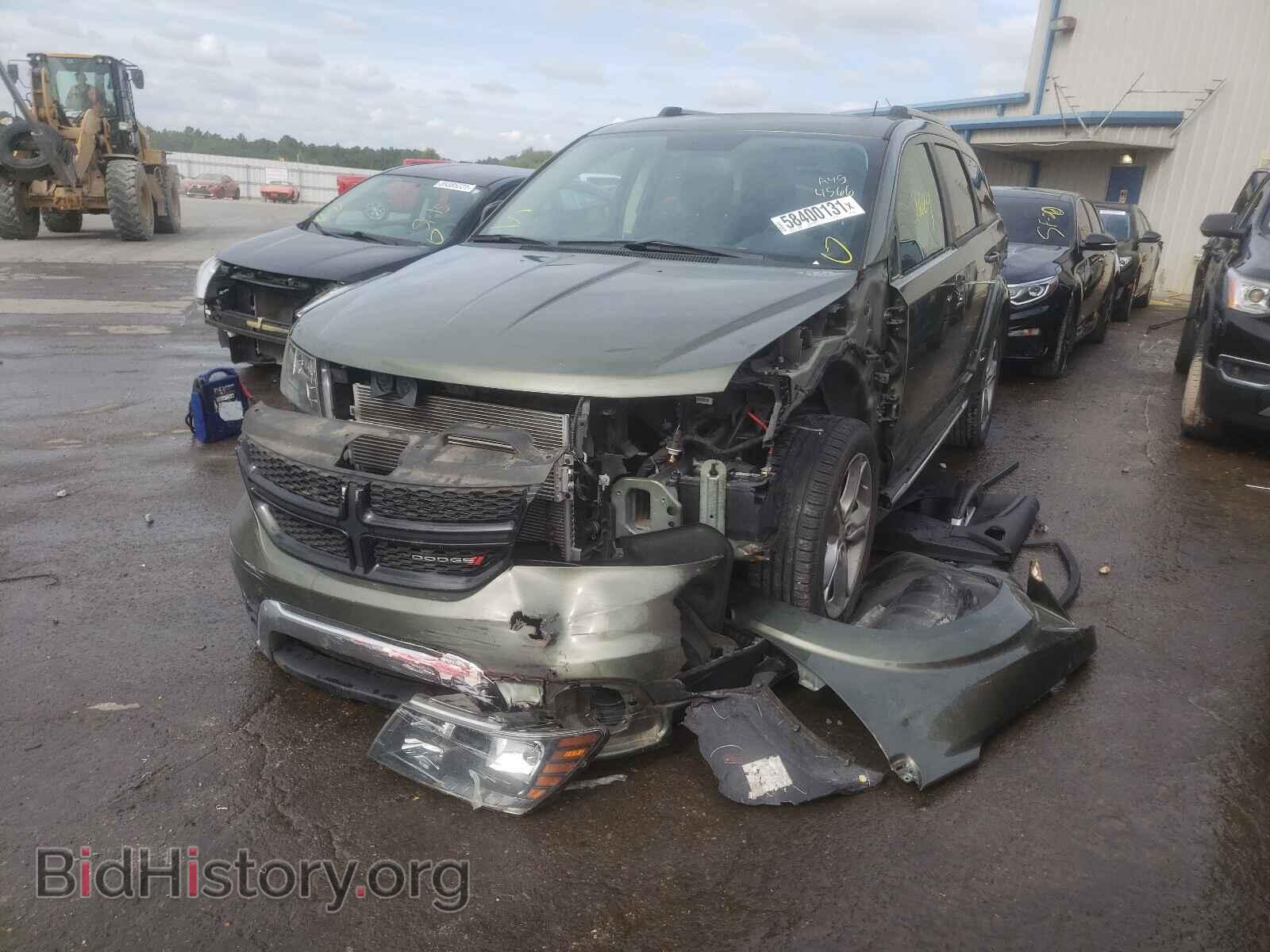 2017 DODGE JOURNEY - VIN: 3C4PDCGB8HT604566 - Фото 2