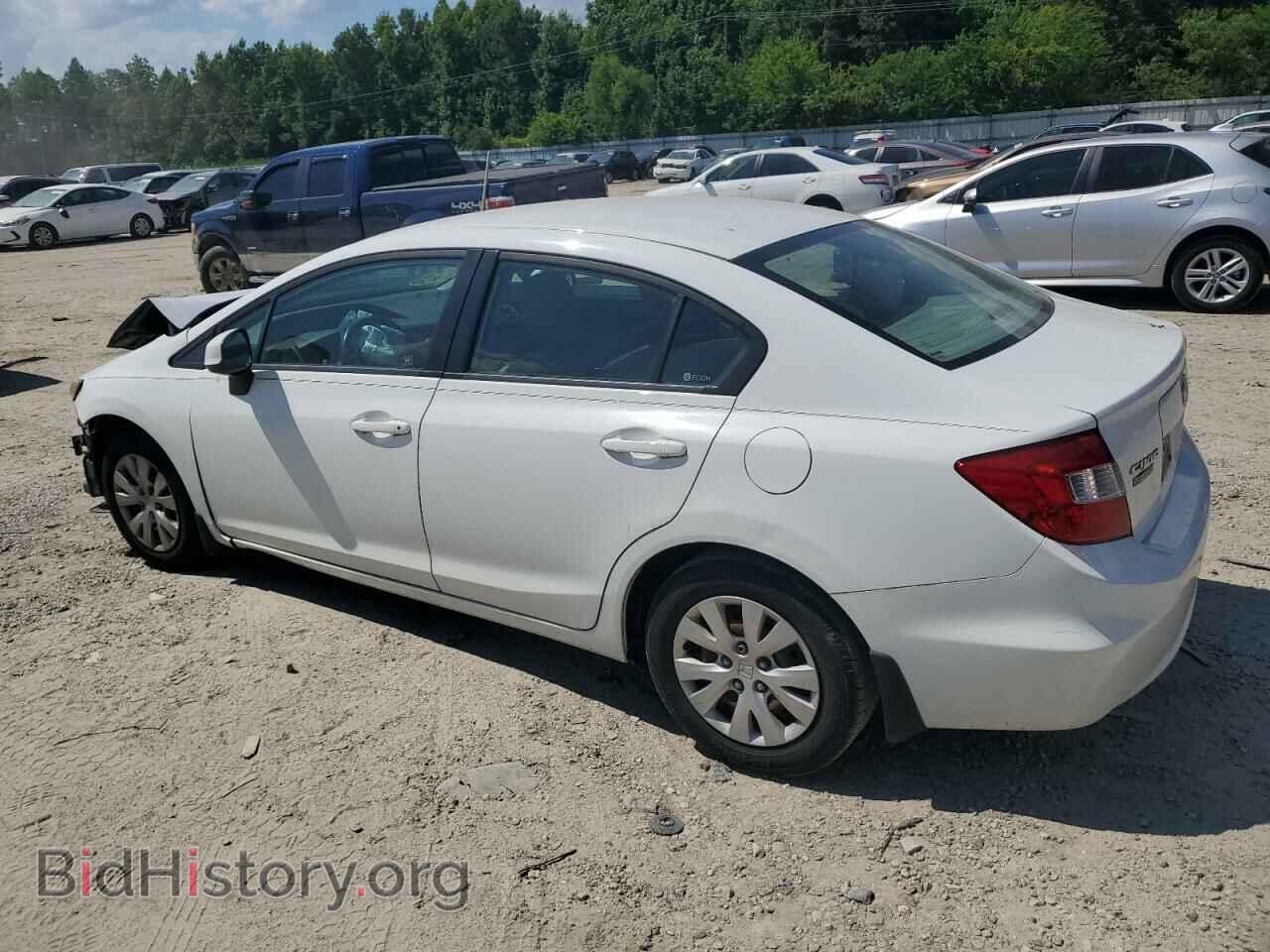 2012 HONDA CIVIC - VIN: 2HGFB2F58CH334717 - Фото 2
