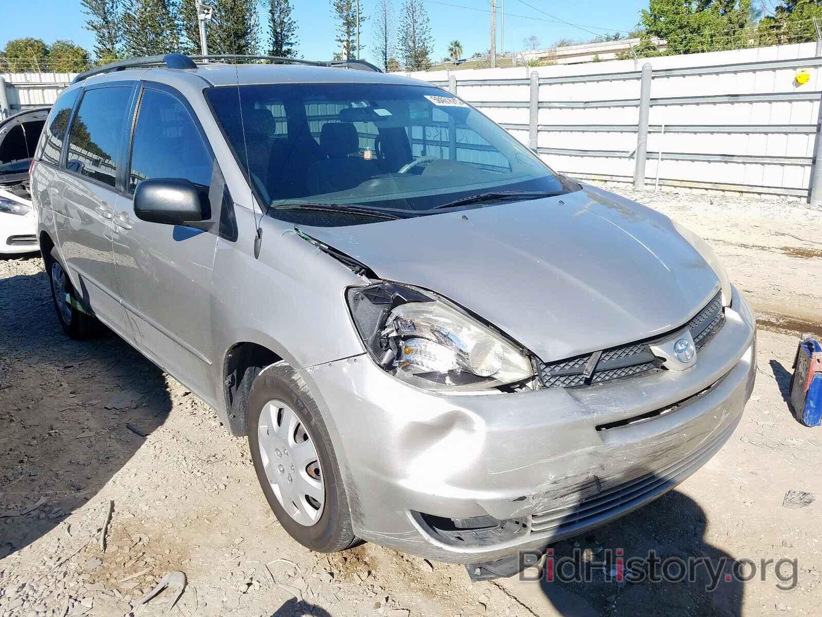 Photo 5TDZA23C95S365013 - TOYOTA SIENNA CE 2005