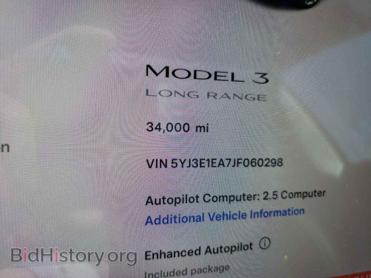 2018 TESLA MODEL 3 - VIN: 5YJ3E1EA7JF060298 - Photo 9