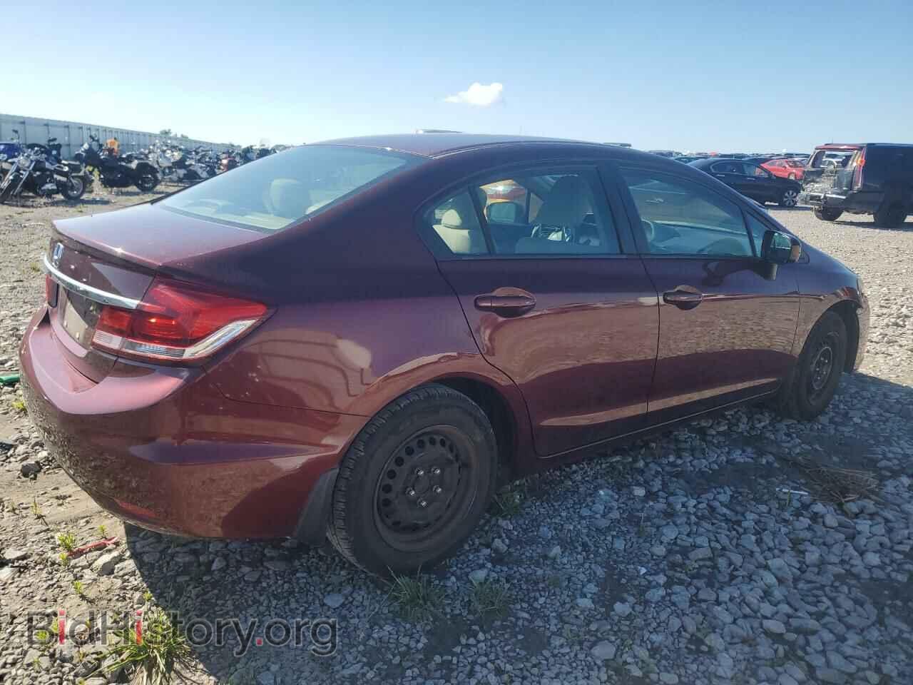 2014 HONDA CIVIC - VIN: 19XFB2F55EE028135 - Фото 3