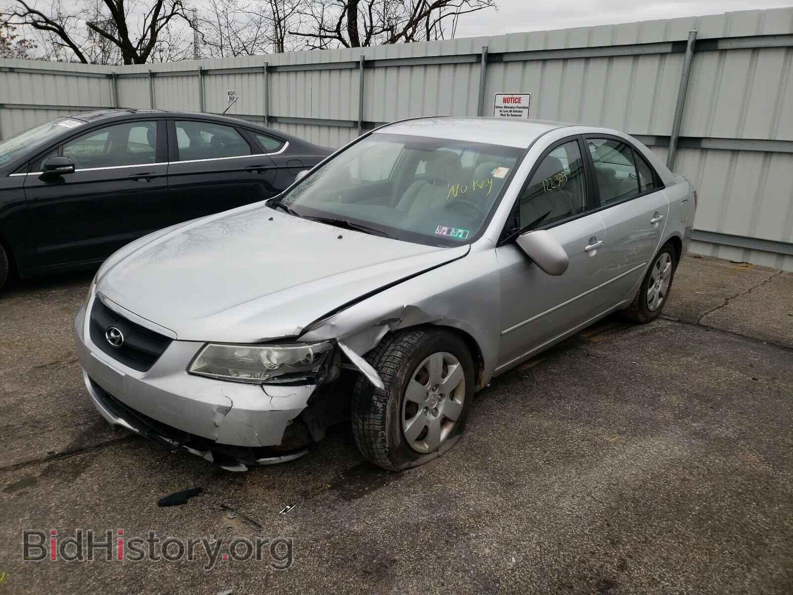 2007 HYUNDAI SONATA - VIN: 5NPET46C97H257273 - Фото 2