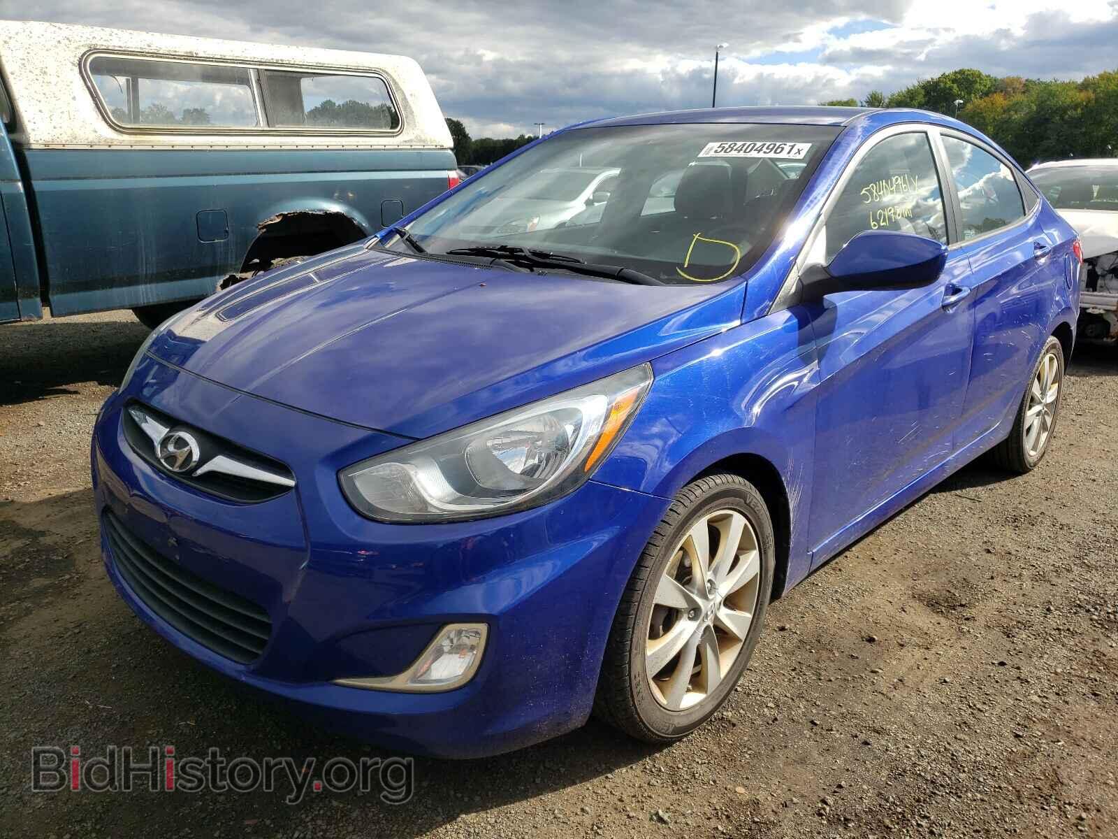 2012 HYUNDAI ACCENT - VIN: KMHCU4AE6CU180340 - Фото 2