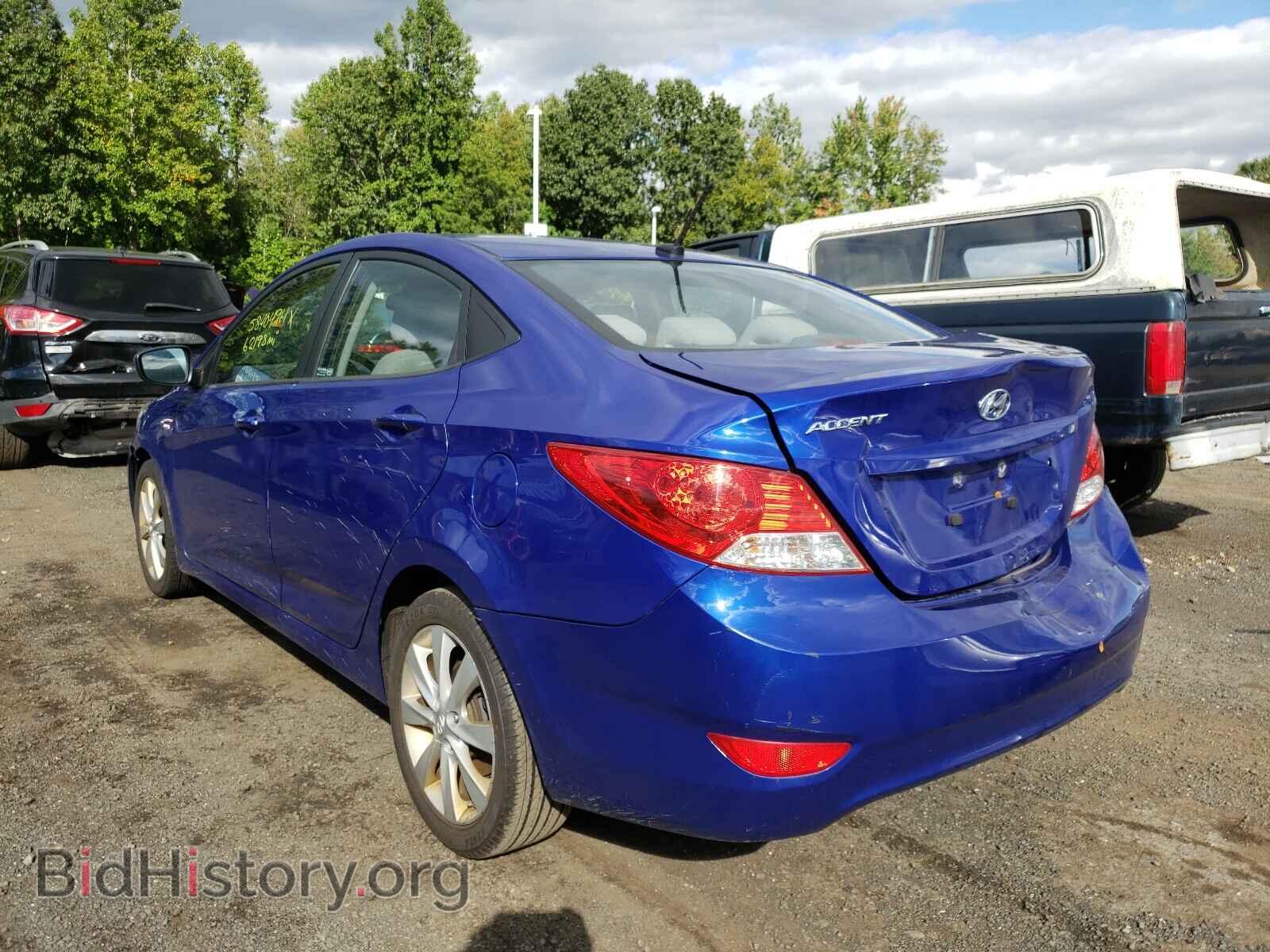 2012 HYUNDAI ACCENT - VIN: KMHCU4AE6CU180340 - Фото 3